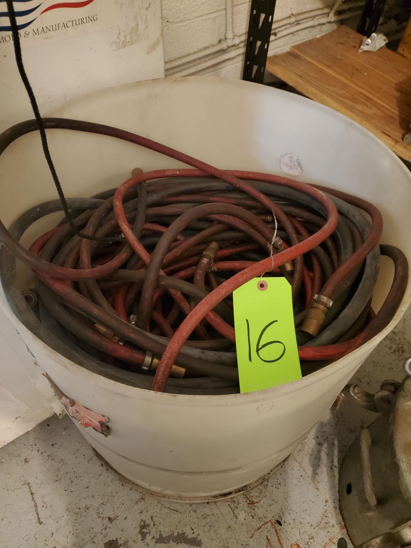 Container of Hoses