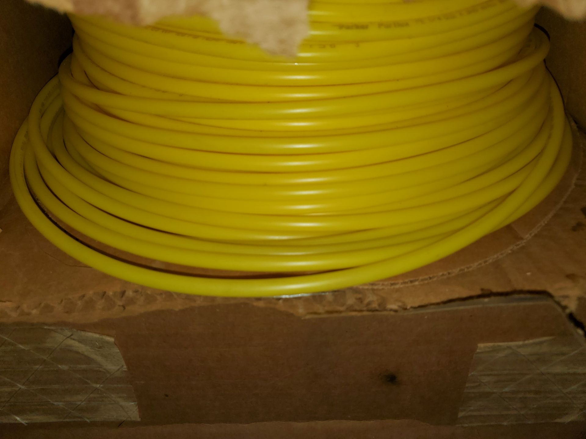 (4) Boxes of Yellow Tubing - Image 2 of 2