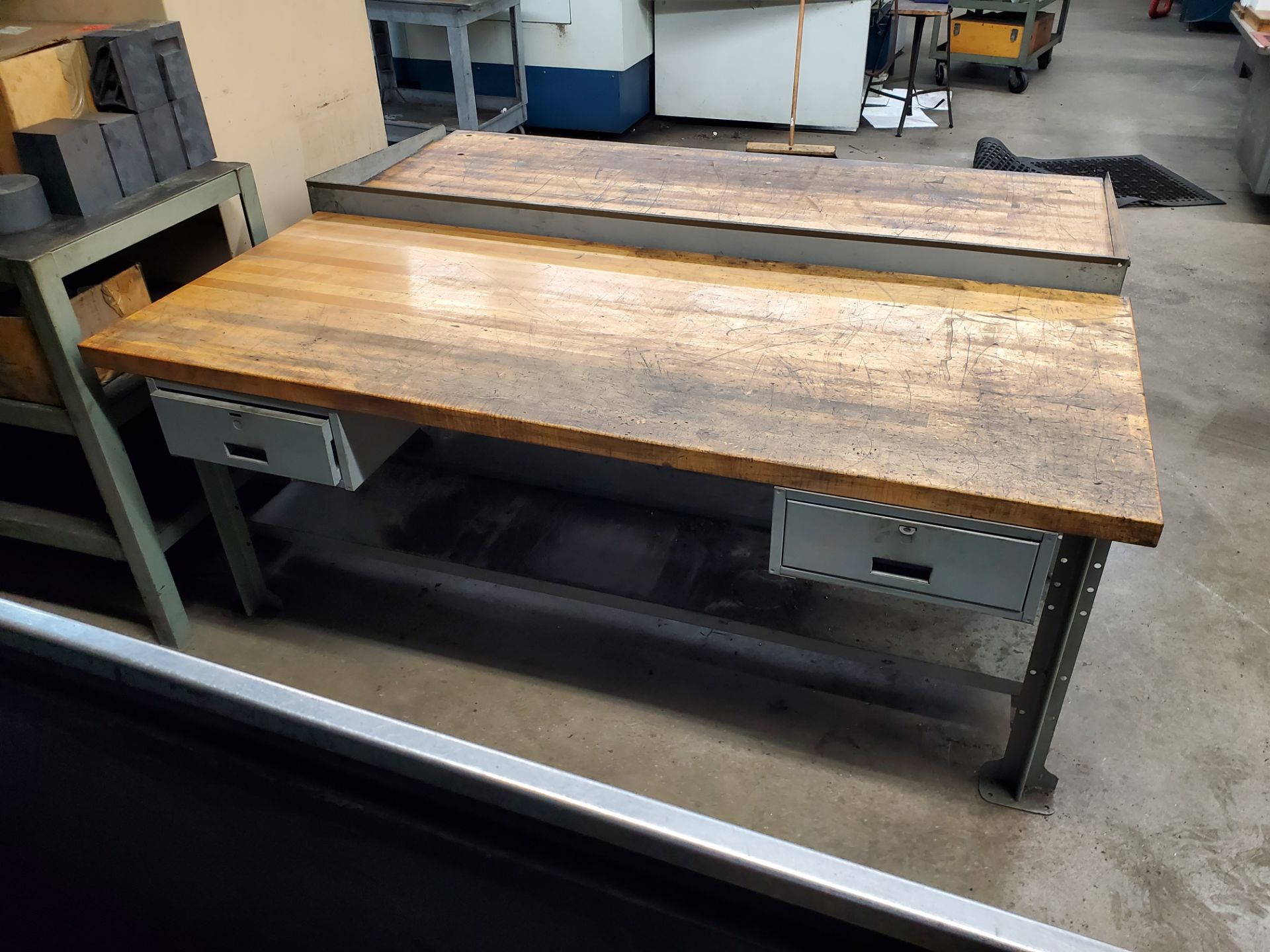 30" x 72" Wood Topped Work Bench