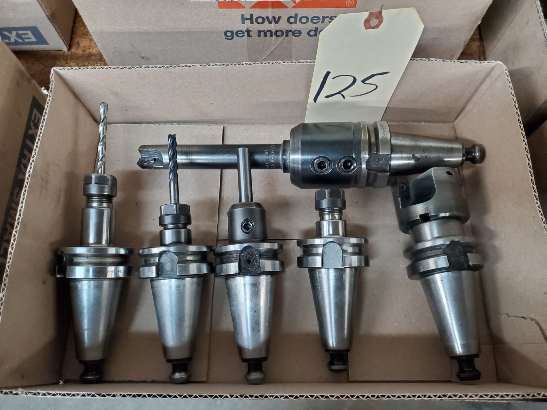 (6) Assorted BT40 Tool Holders