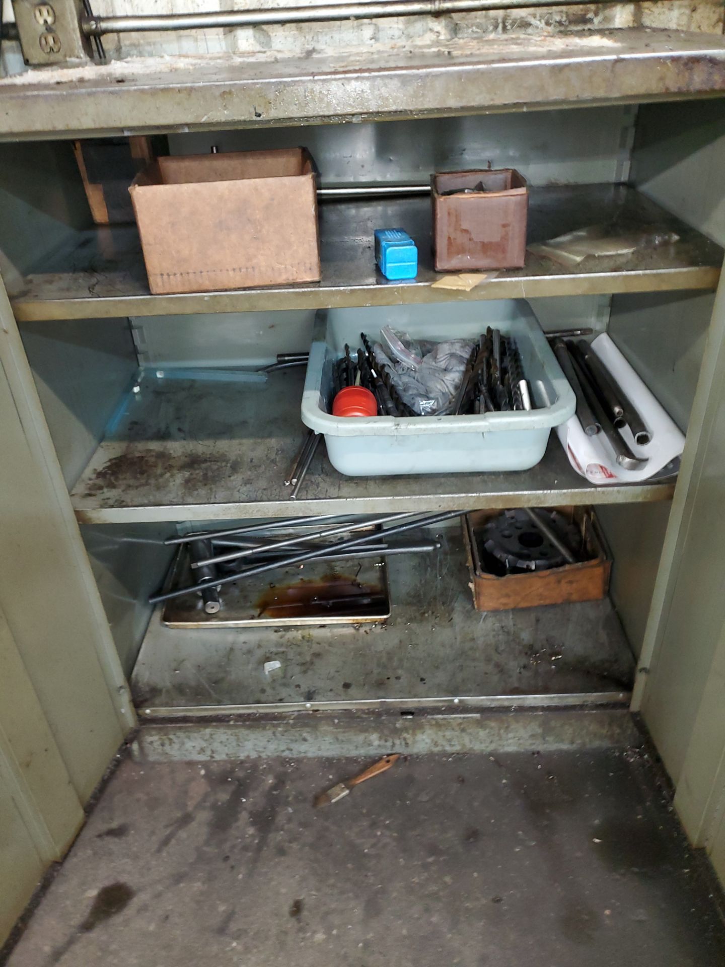 (2) 2-Door Steel Cabinets w/ Contents - Image 4 of 4