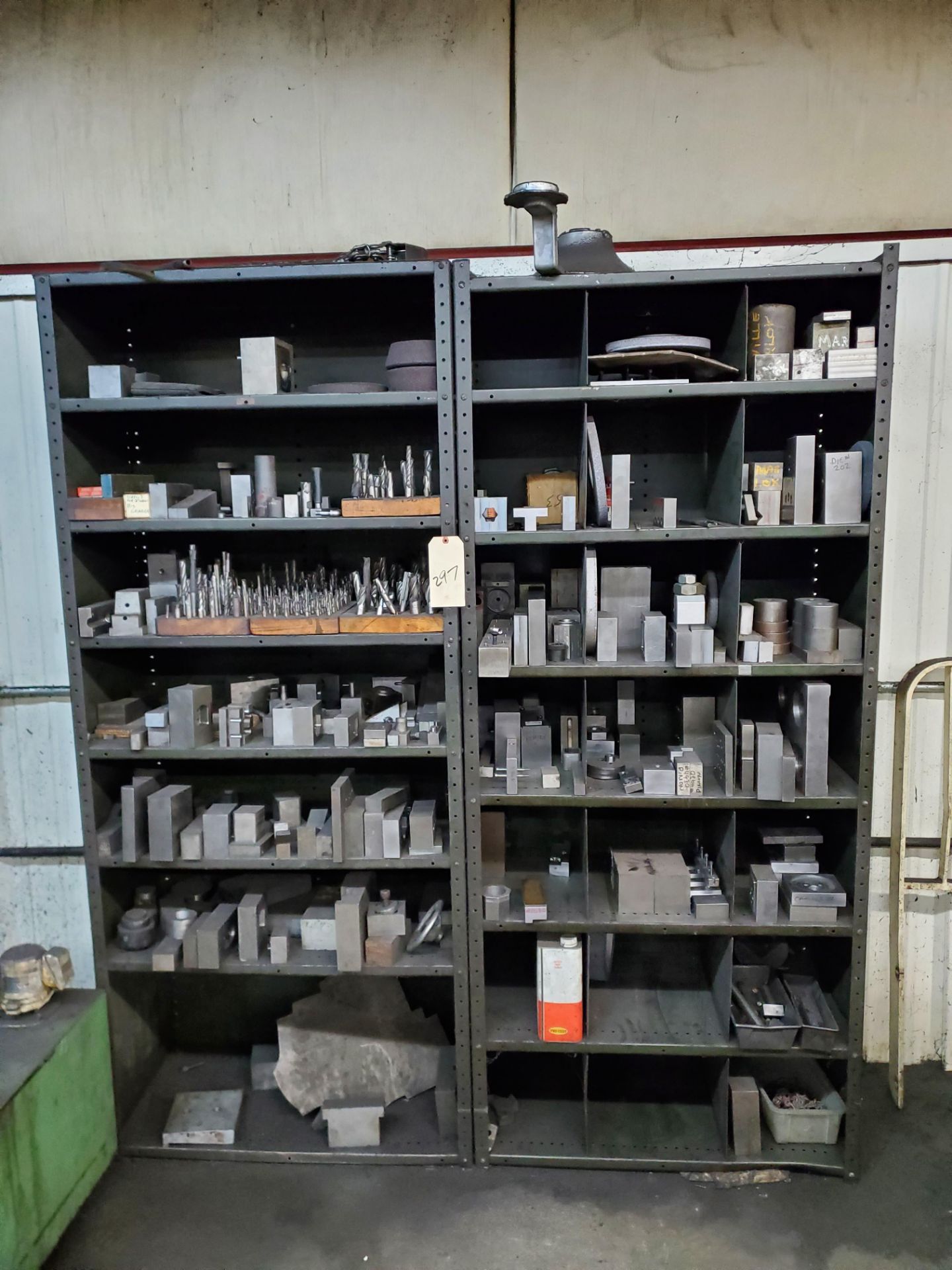 (2) Shelf Units w/ Misc. Steel