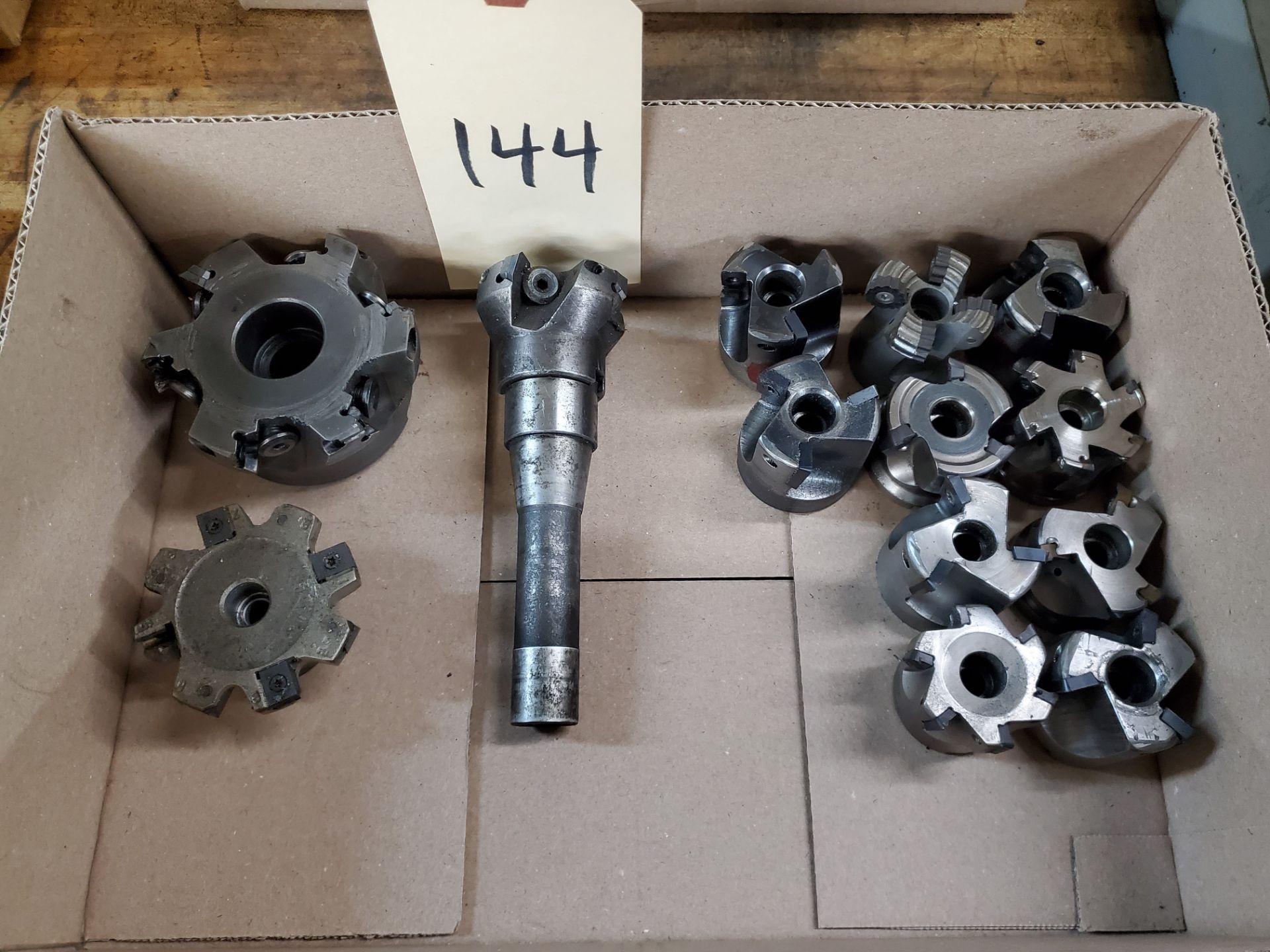 Lot of Assorted Indexable Mill Cutters