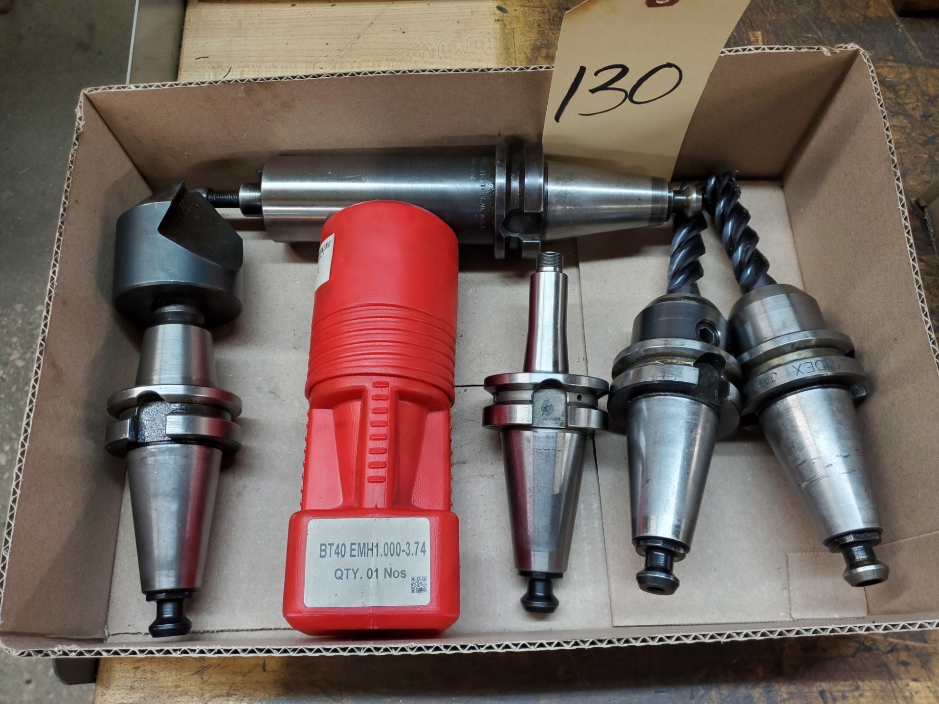 (6) Assorted BT40 Tool Holders