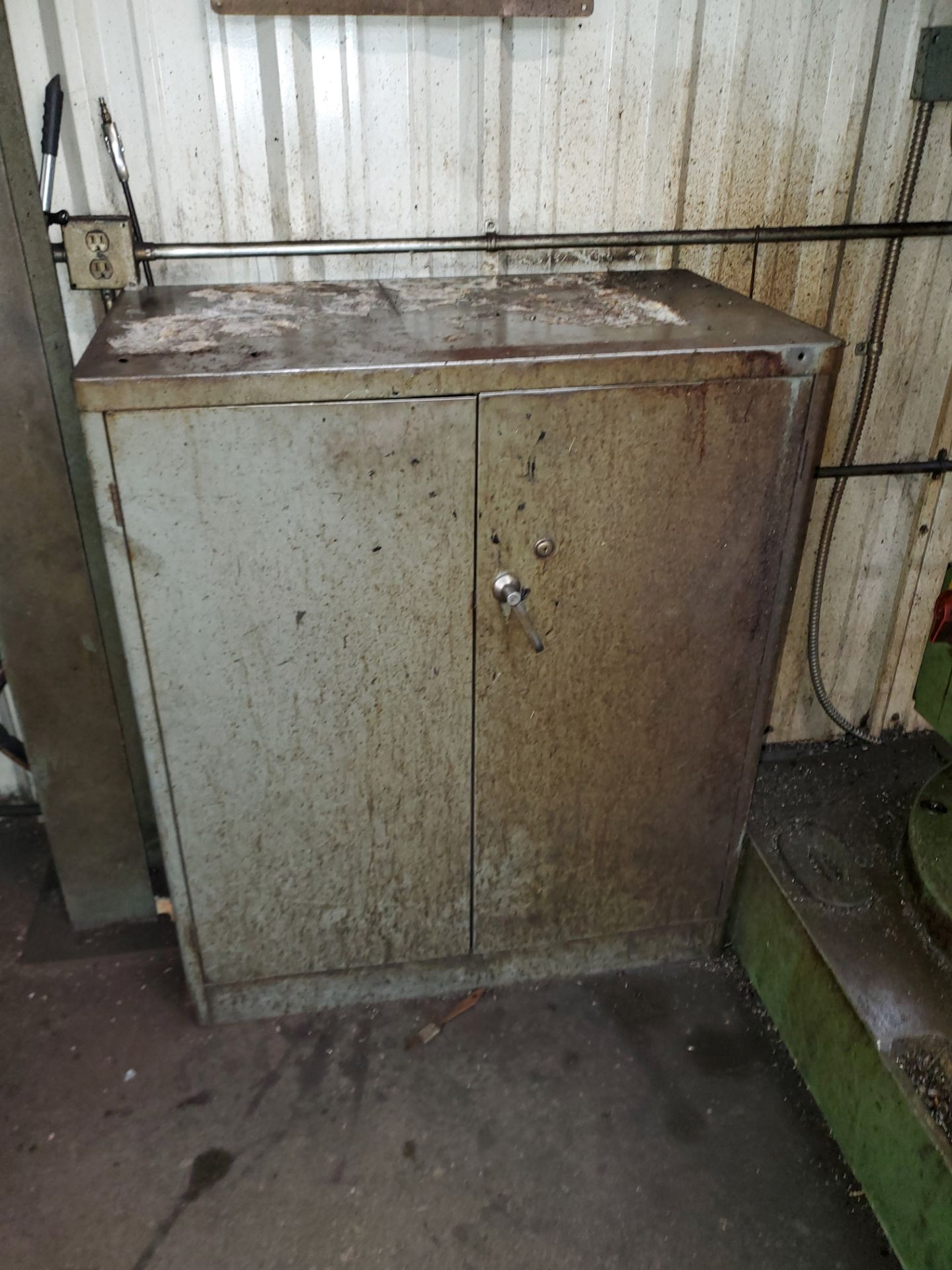 (2) 2-Door Steel Cabinets w/ Contents - Image 3 of 4