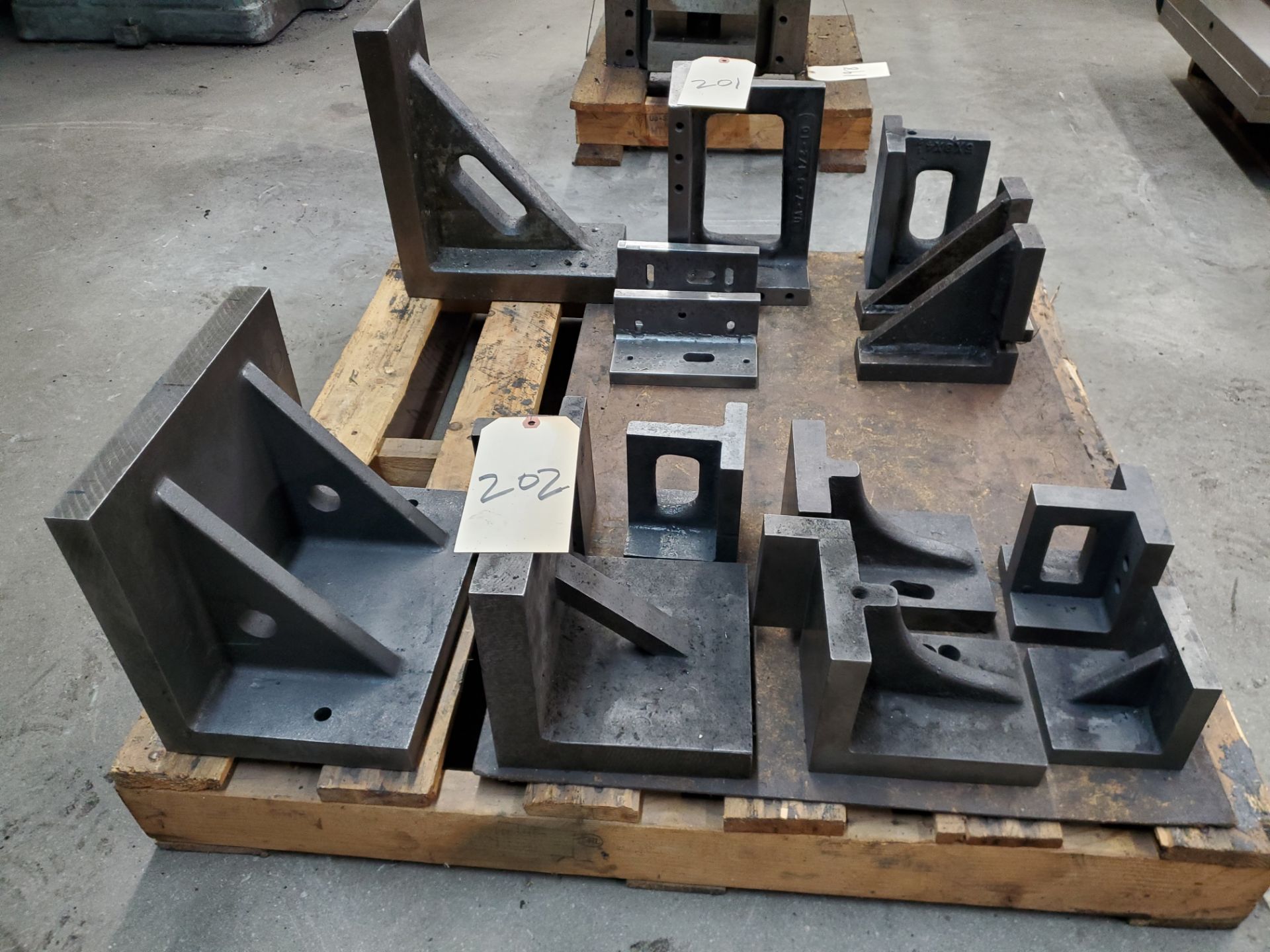 Lot of Assorted Angle Plates