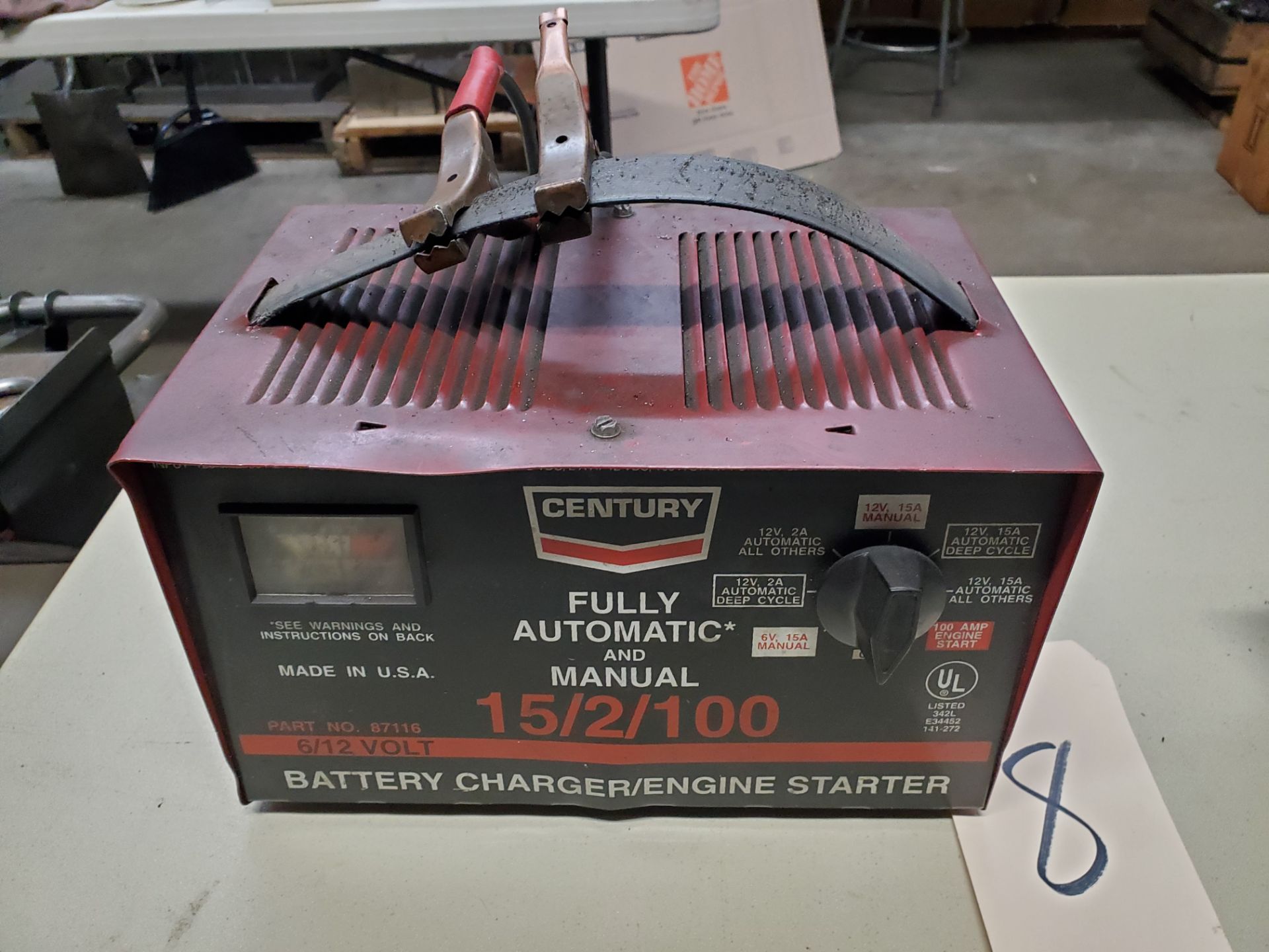 Century 6/12 Volt Battery Charger