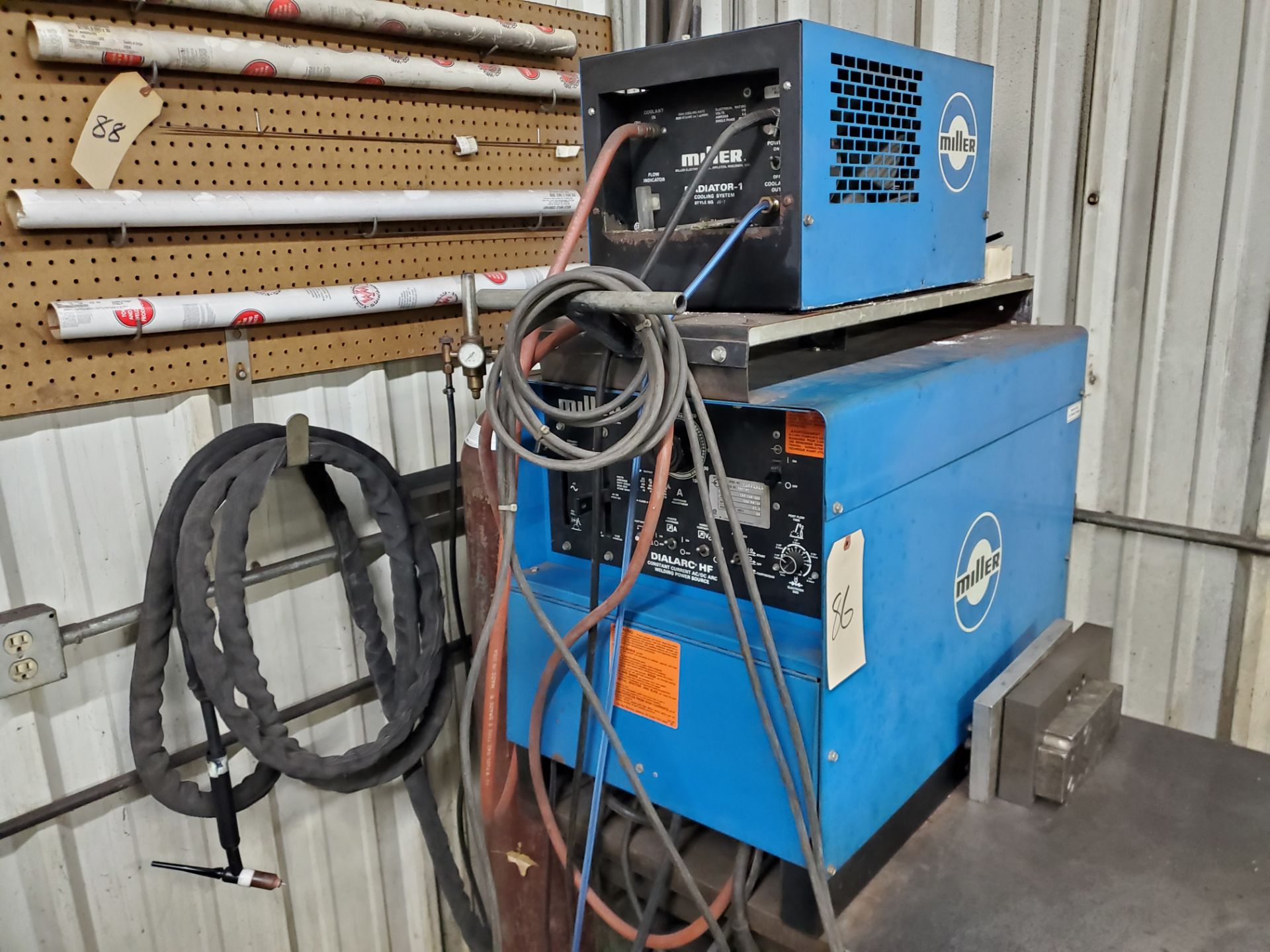 Miller Dialarc HF Tig Welder