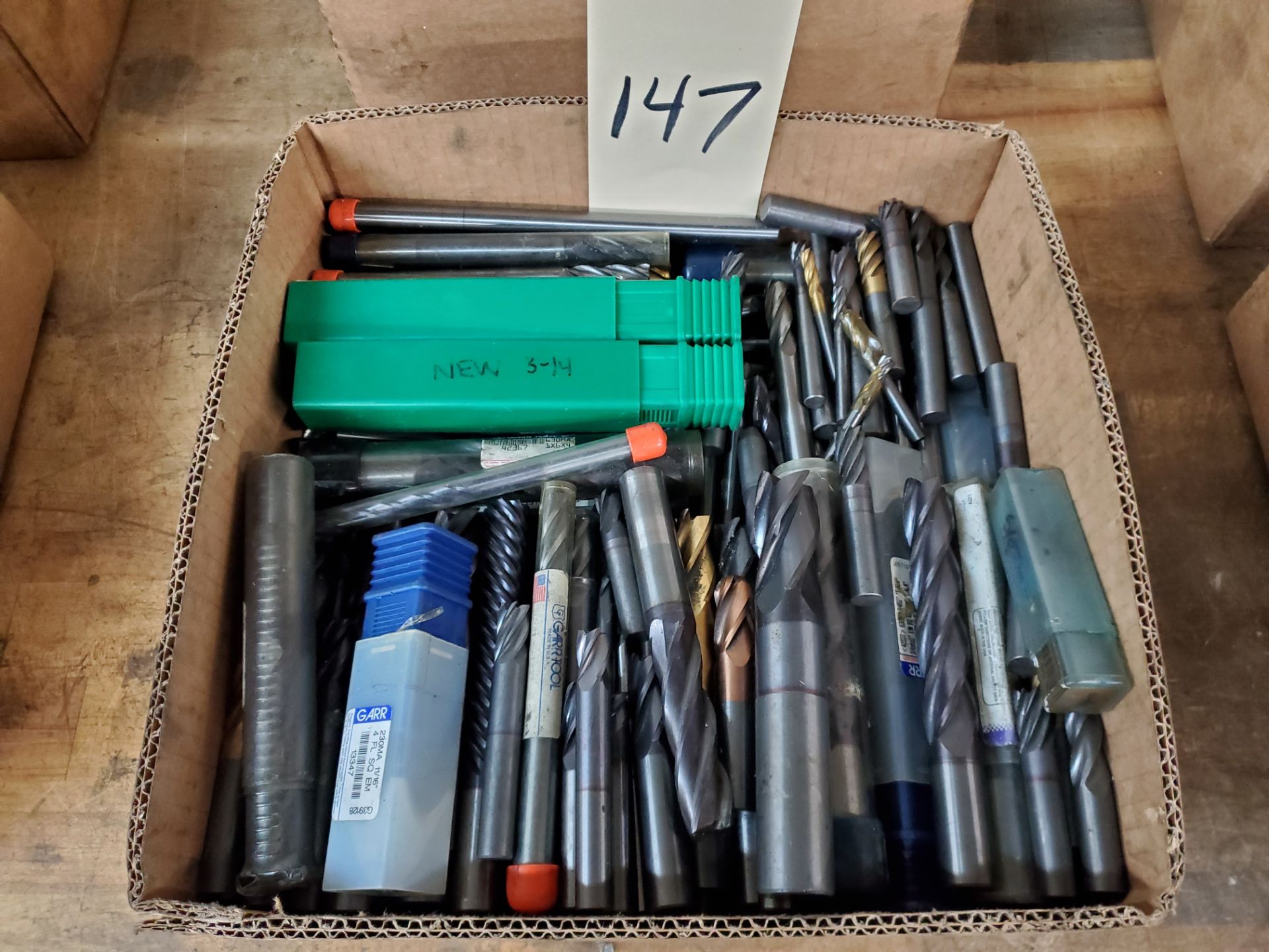 Lot of Assorted Carbide End Mills