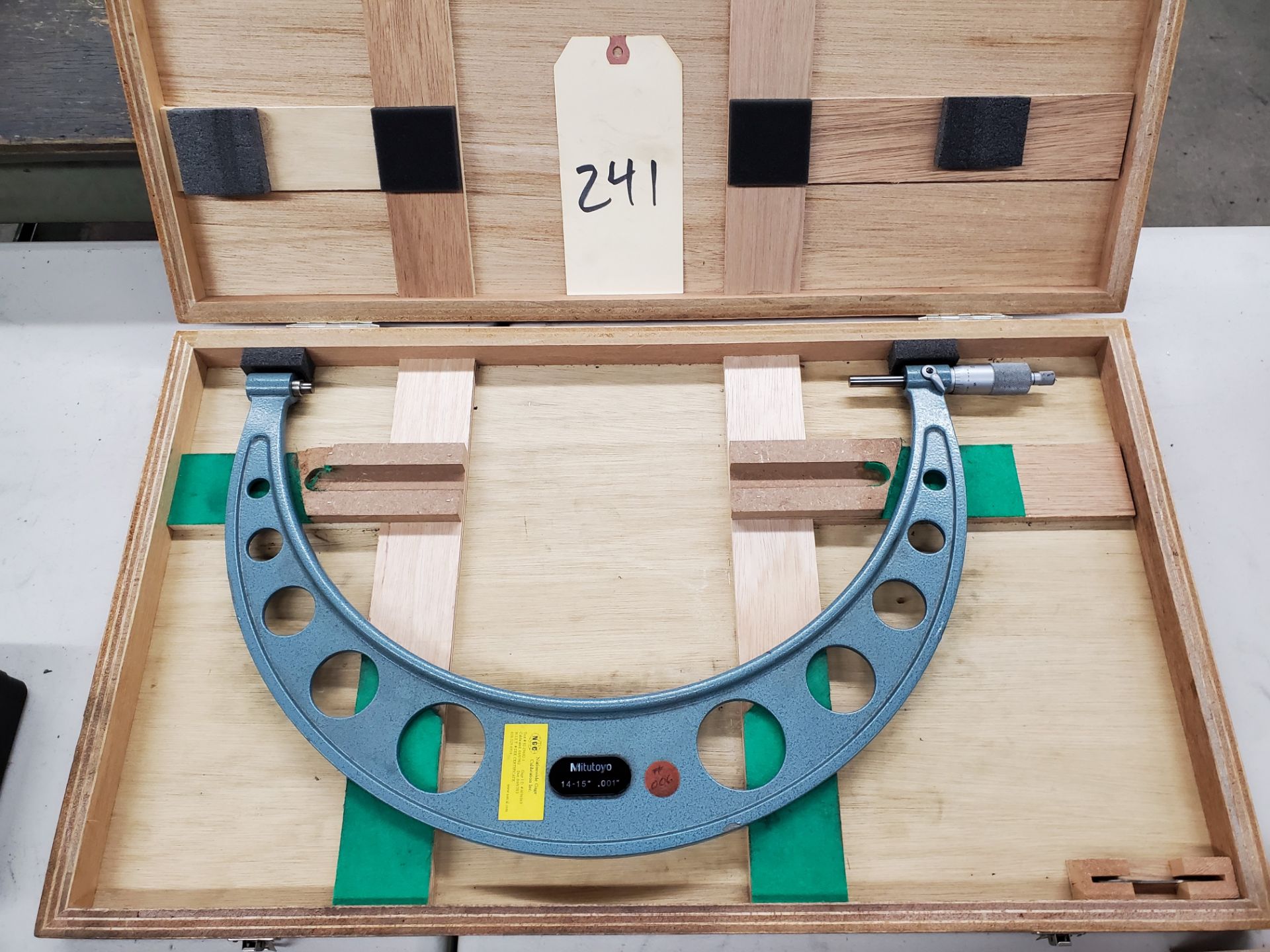 14" - 15" Mitutoyo Micrometer