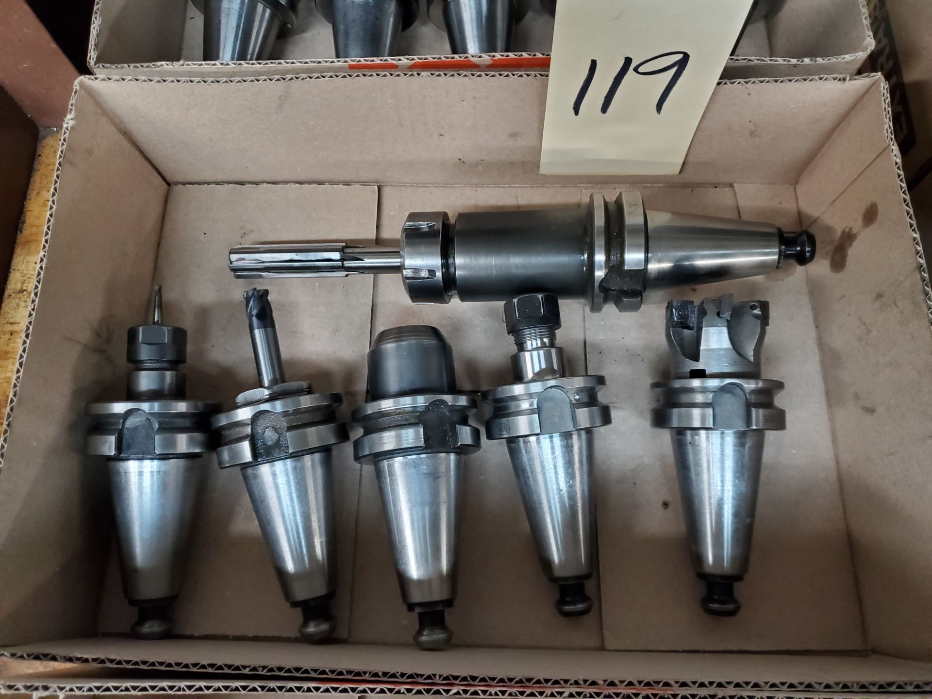 (6) Assorted BT40 Tool Holders