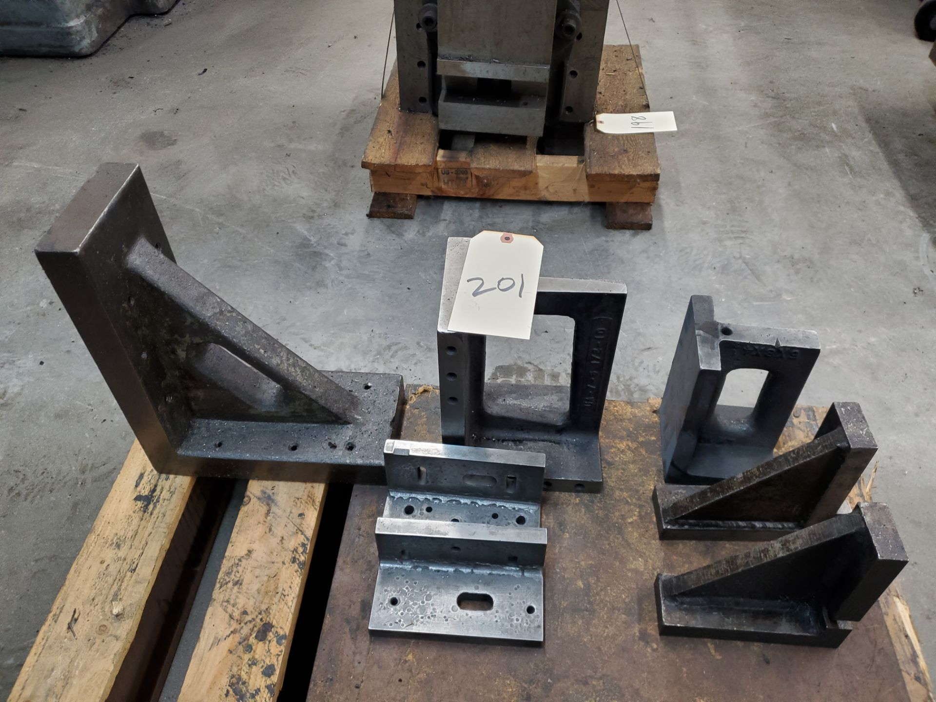 Lot of Assorted Angle Plates