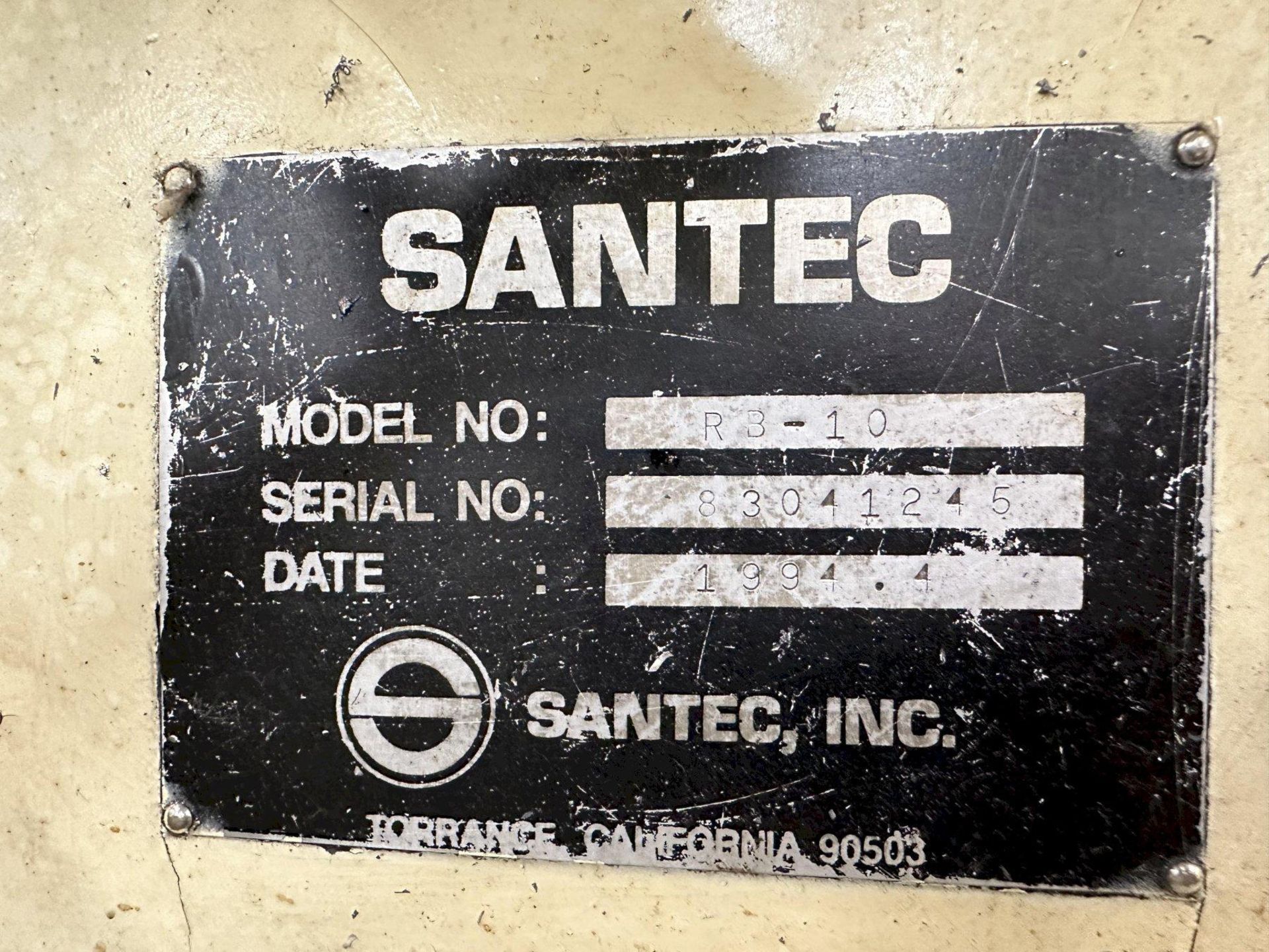 3 HP SANTEC RB-10 PROTO TRAK MX2 CNC VERTICAL MILL. - Image 11 of 15