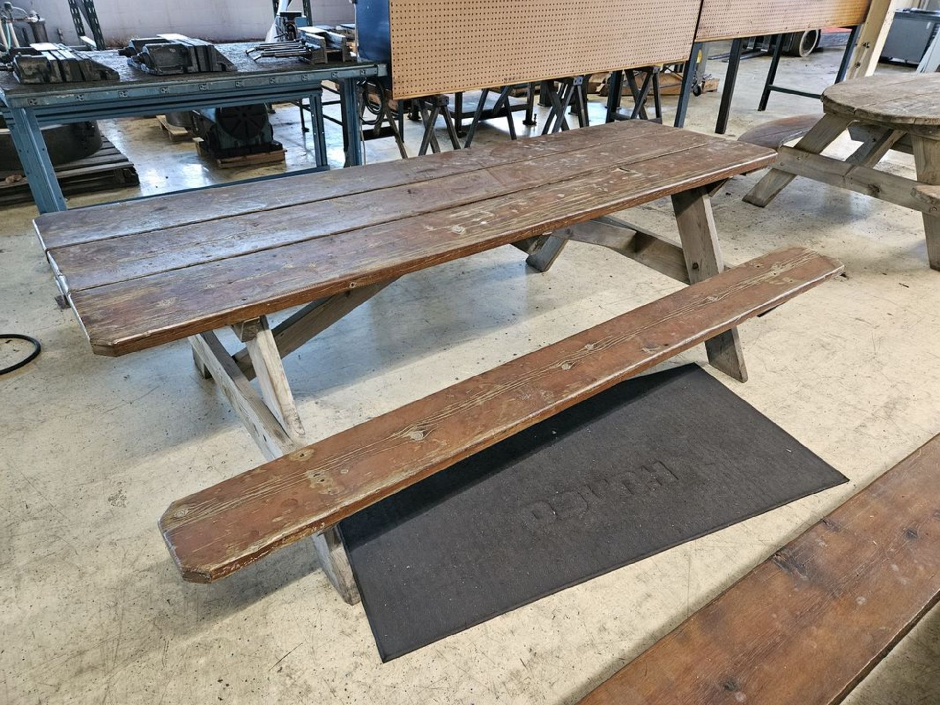 (2) 28" x 96" Picnic Tables - Image 2 of 2
