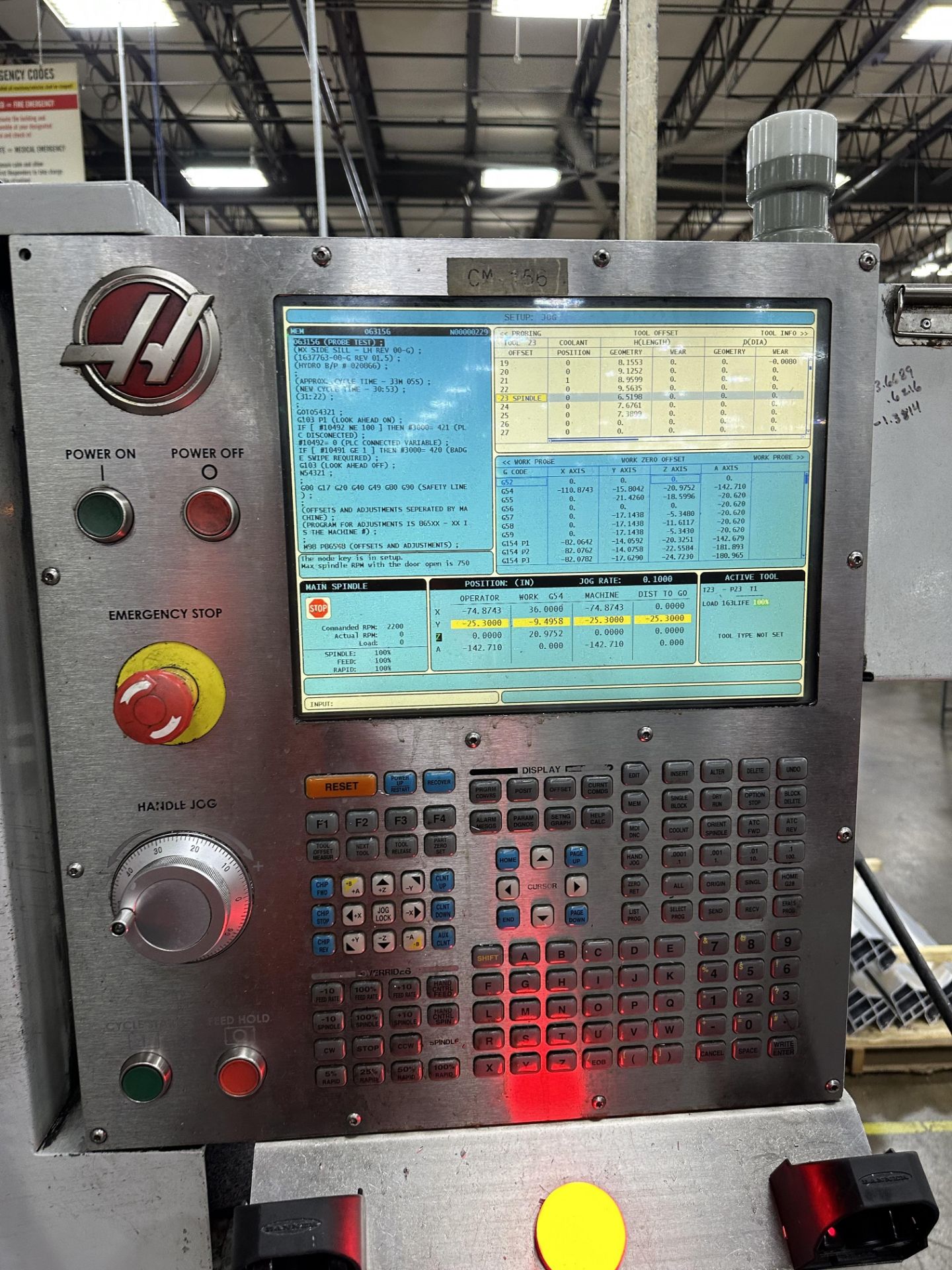 HAAS VF-12/40 CNC VERTICAL MACHINING CENTER. (NEW IN 2013) - Image 11 of 16