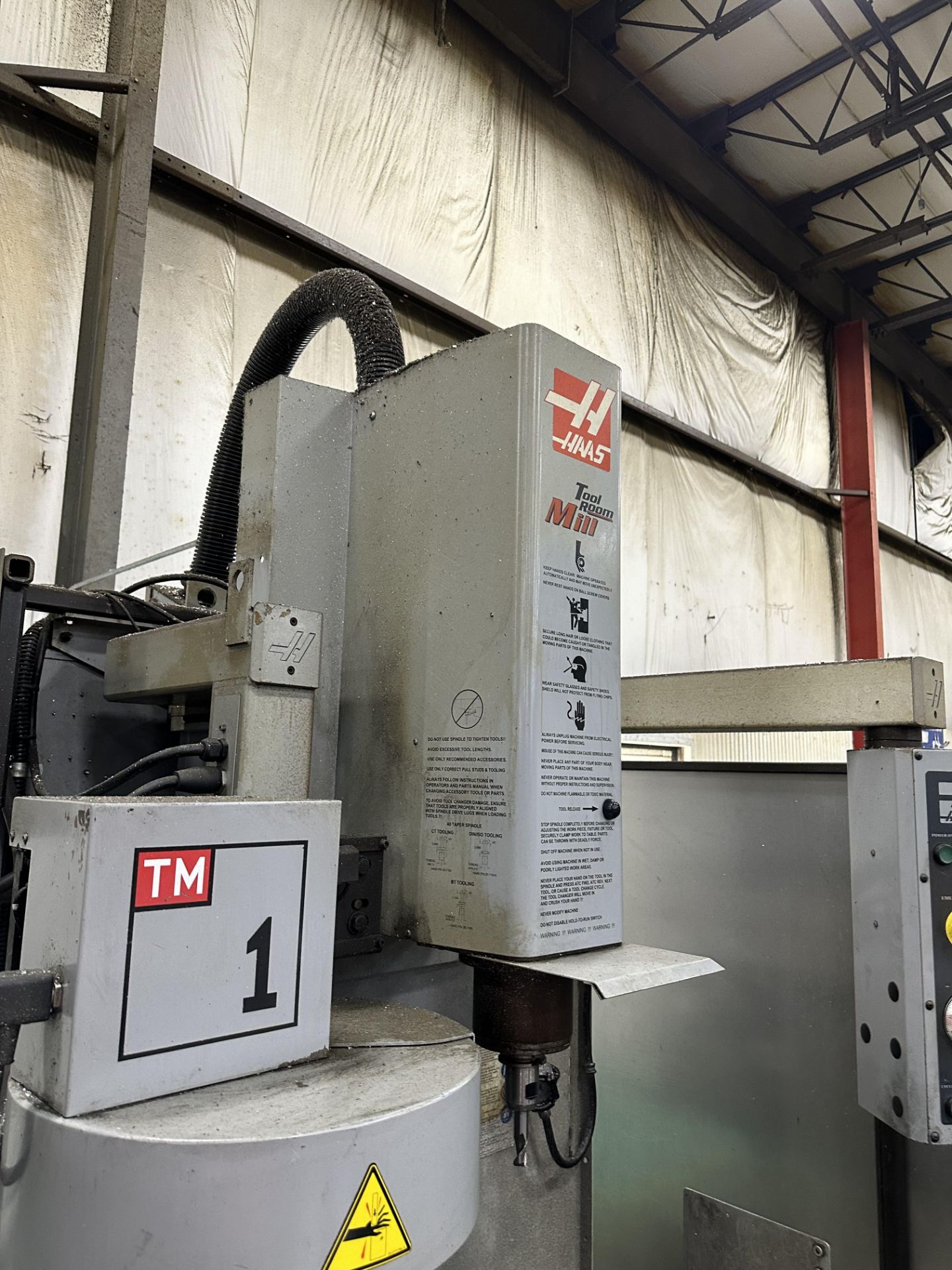 HAAS TM-1 CNC VERTICAL MACHINING CENTER.(NEW IN 2008) - Image 4 of 9