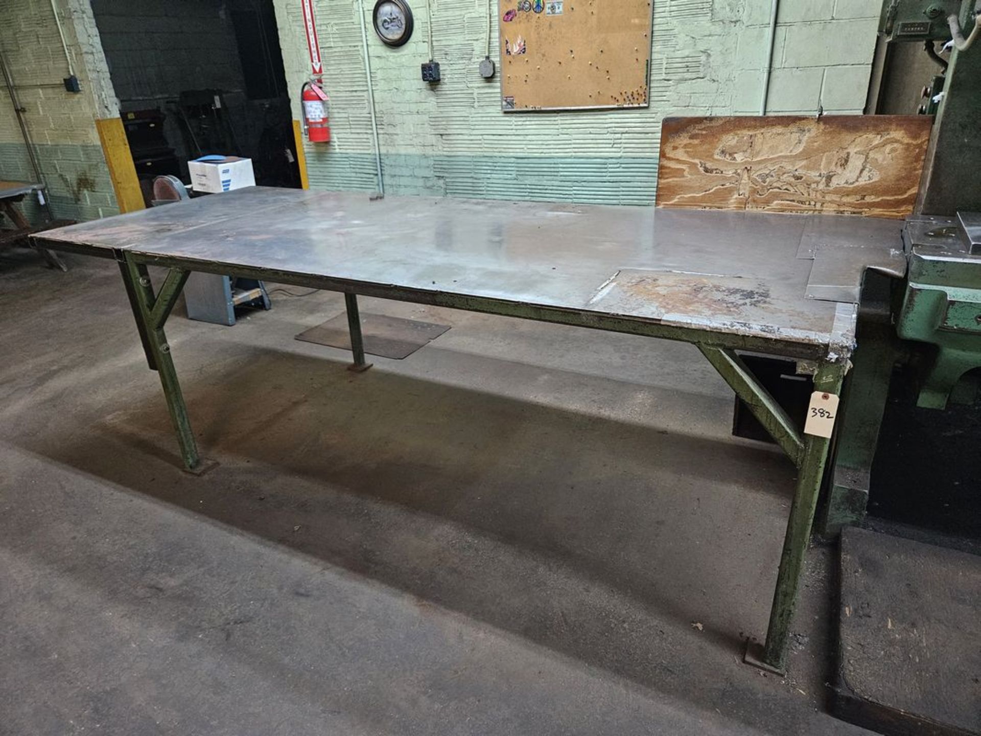 120" x 48" Steel Table