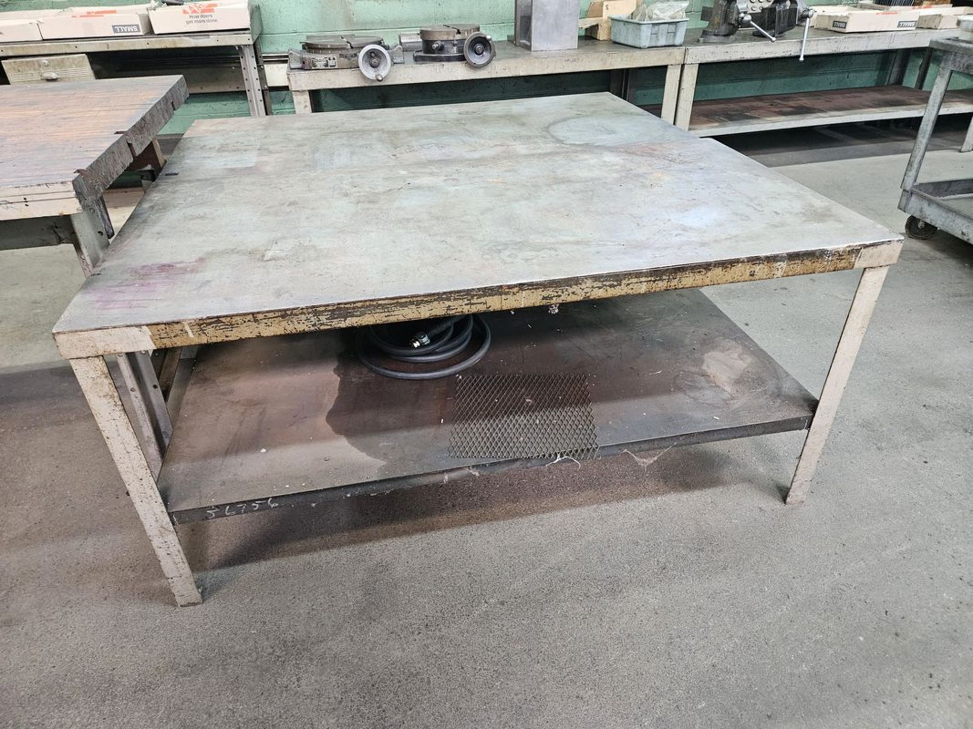 60" x 30" Steel Work Bench