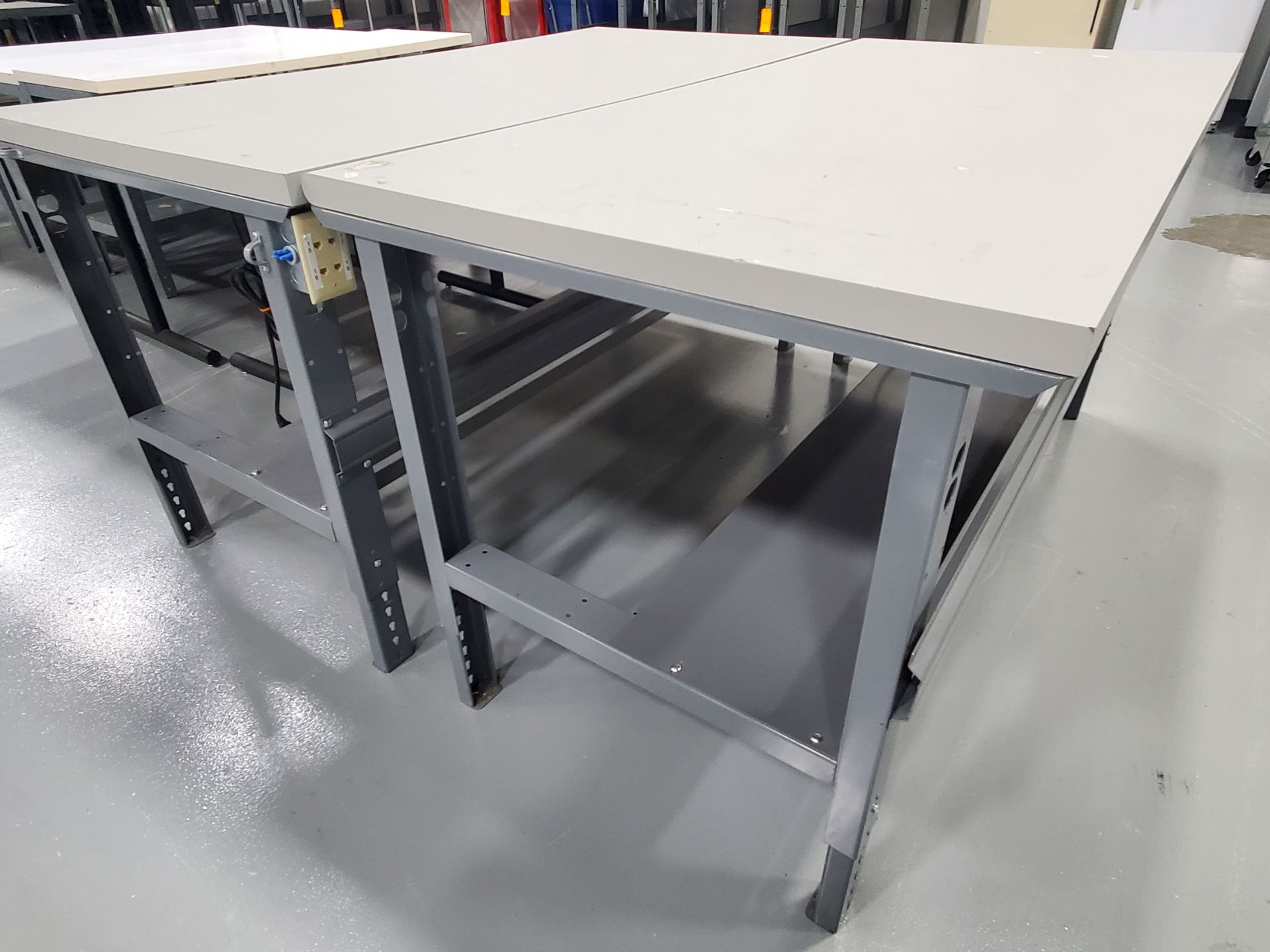 (2) Work Tables (72 x 36 x 37) - Image 2 of 4