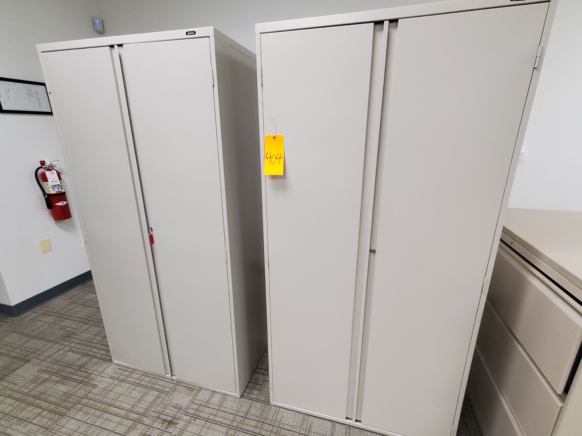 (2) Storage Cabinets