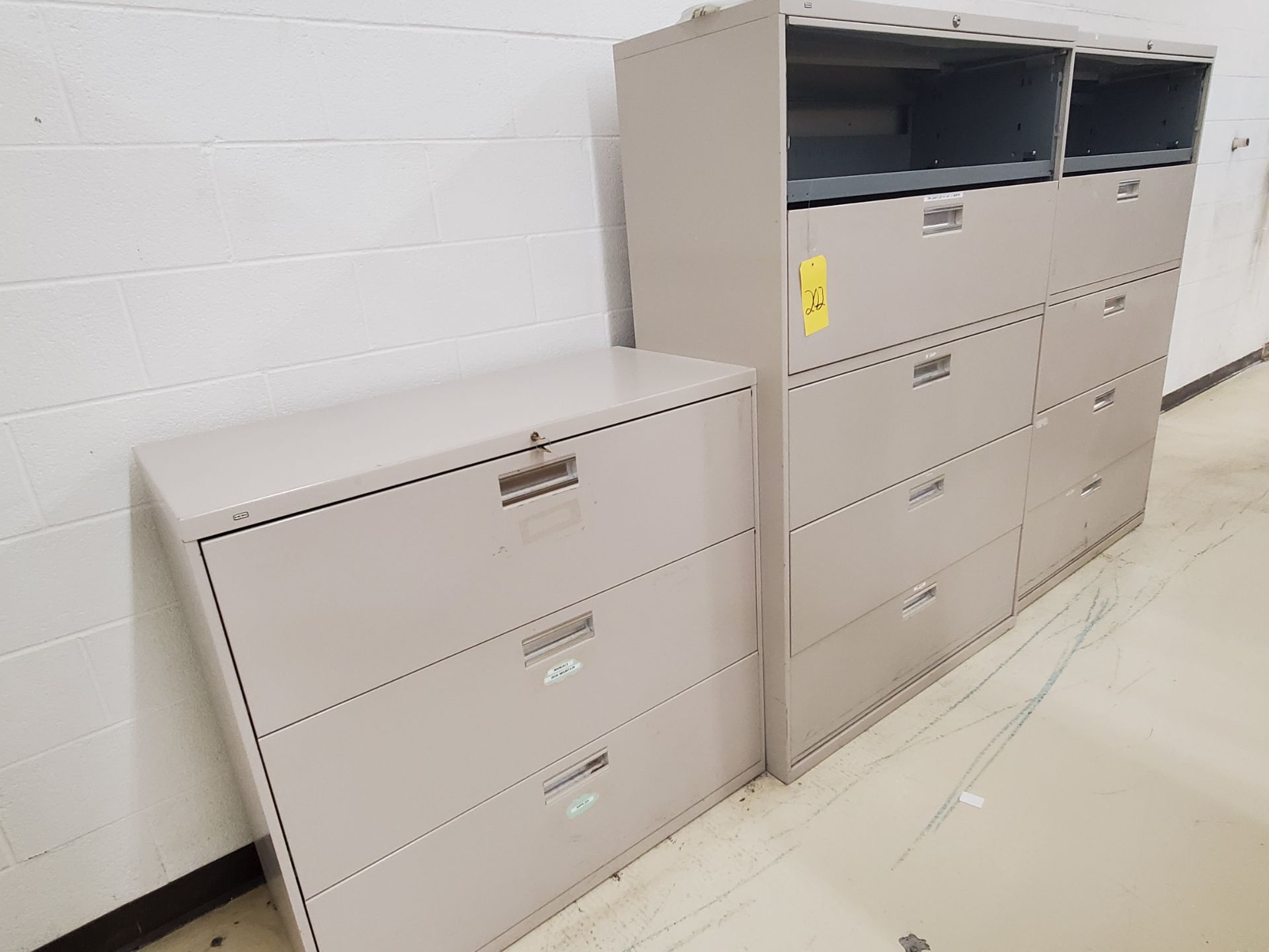(3) Lateral File Cabinets - Image 2 of 2