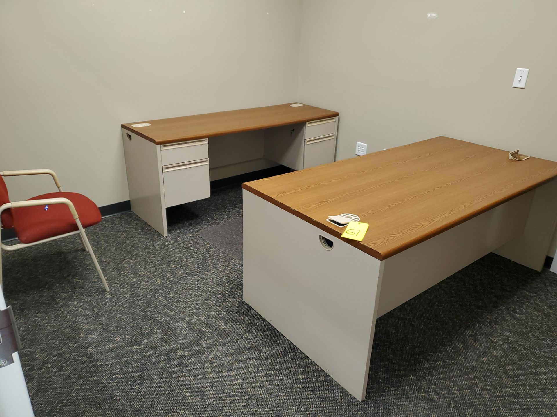 Furniture in Office as Pictured