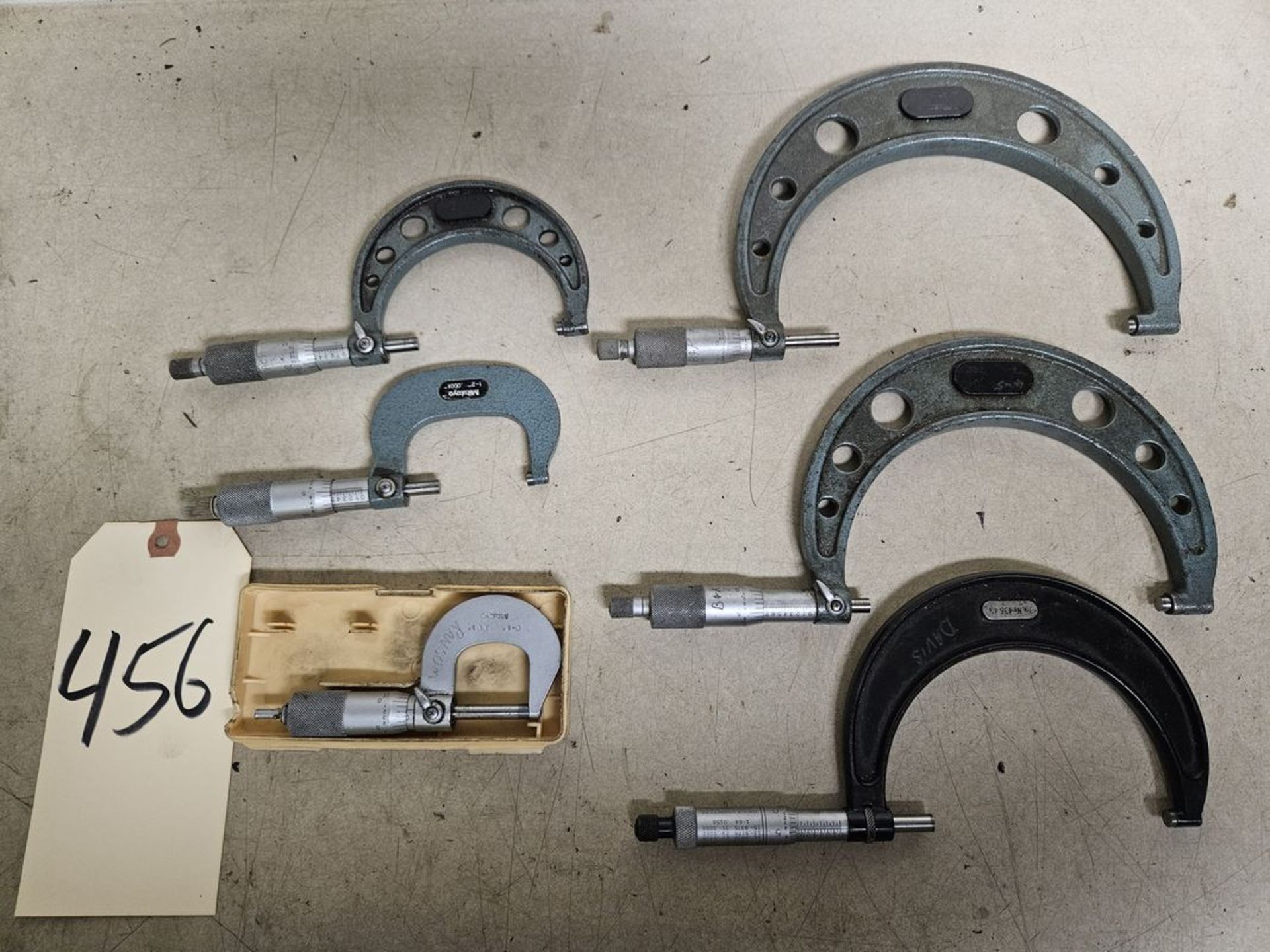 (6) Assorted Micrometers 0-6"