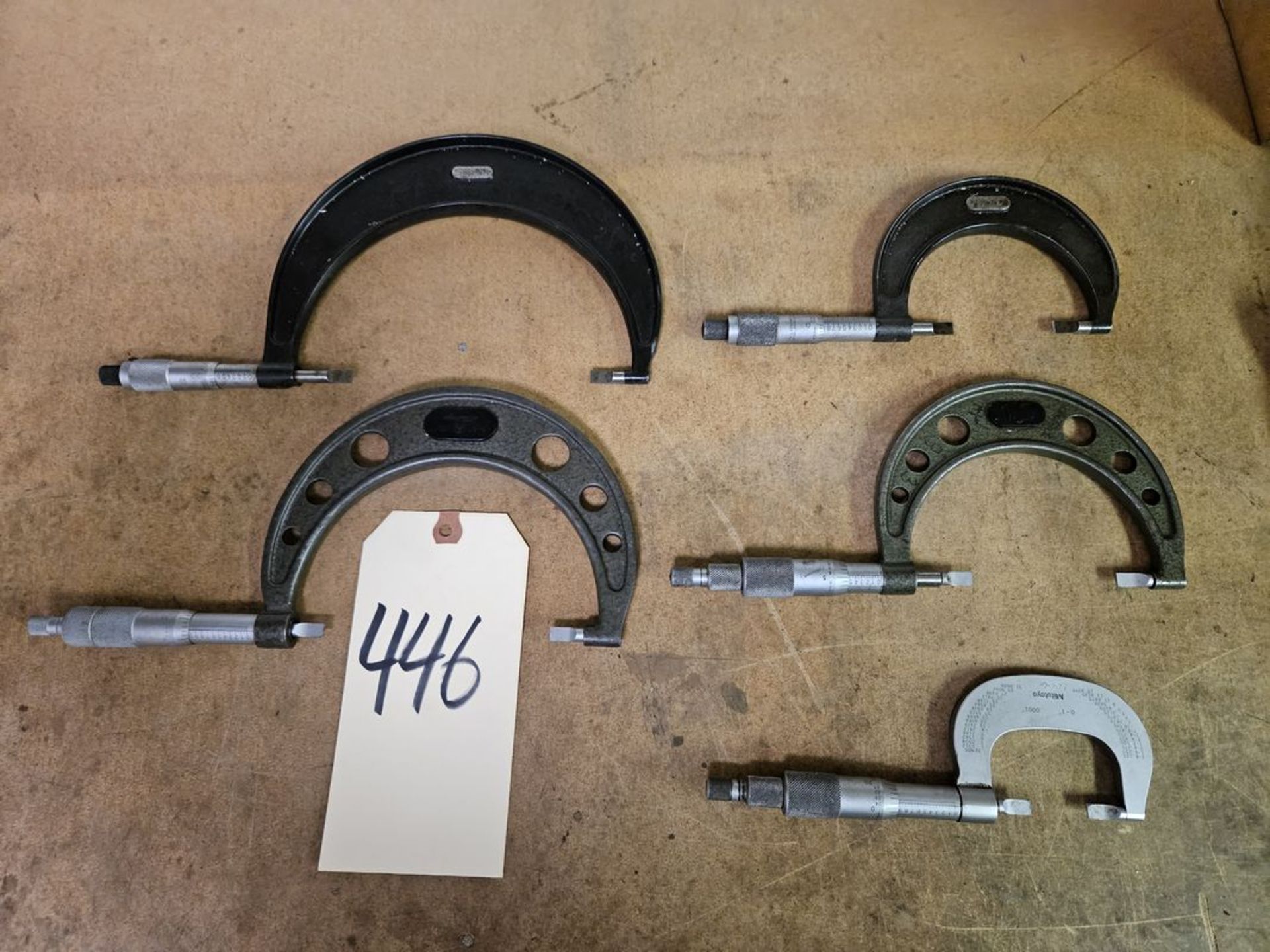 (5) Assorted Blade Micrometers, 0-5"