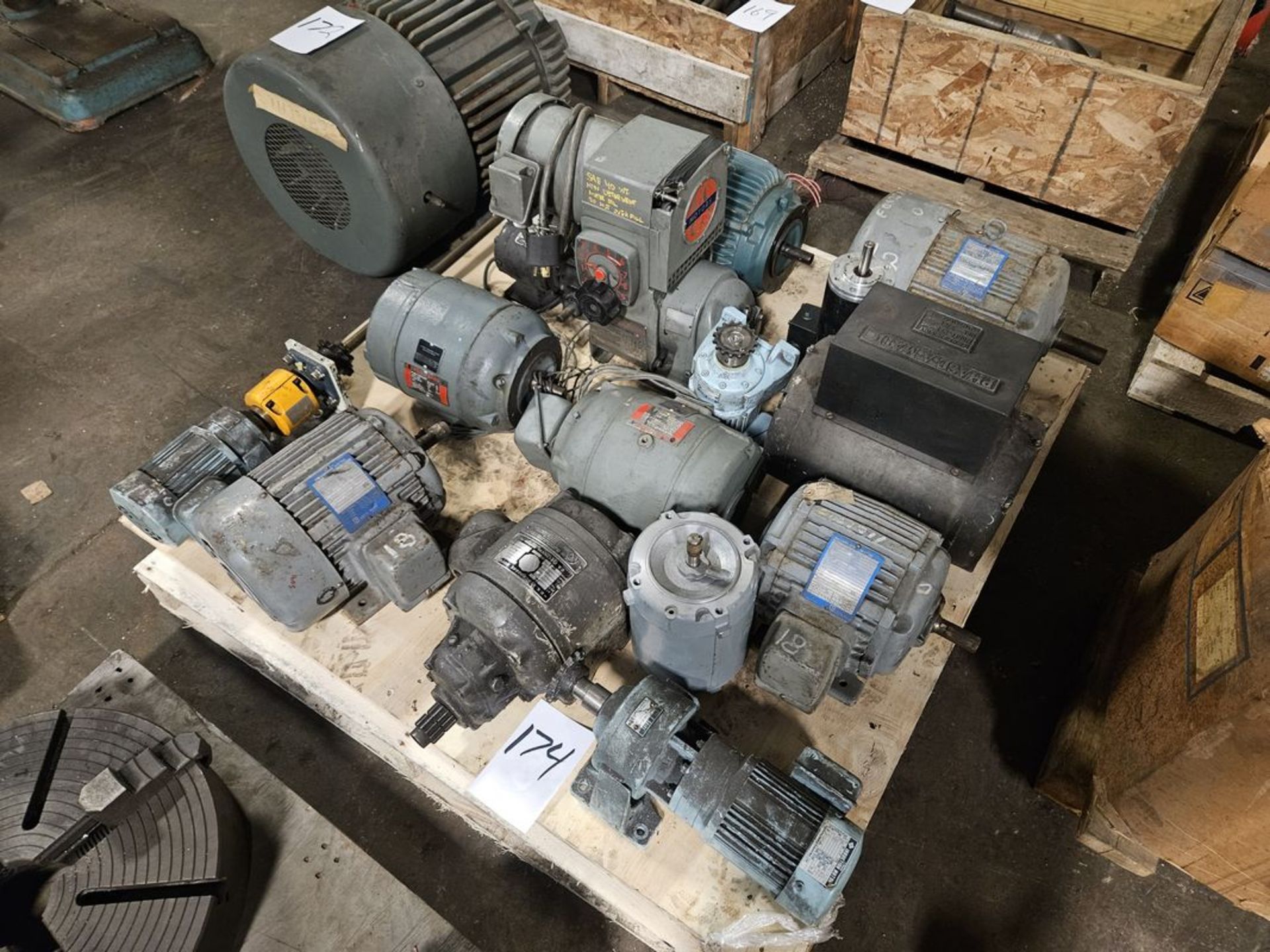 (16) Assorted Electric Motors