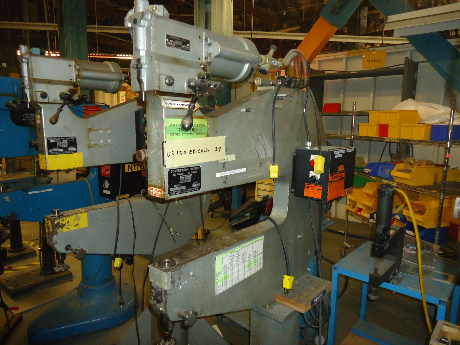 US INDUSTRIAL 24'' C-SQUEEZE RIVETER, LOCATION, Arnprior, Ontario (Canada)