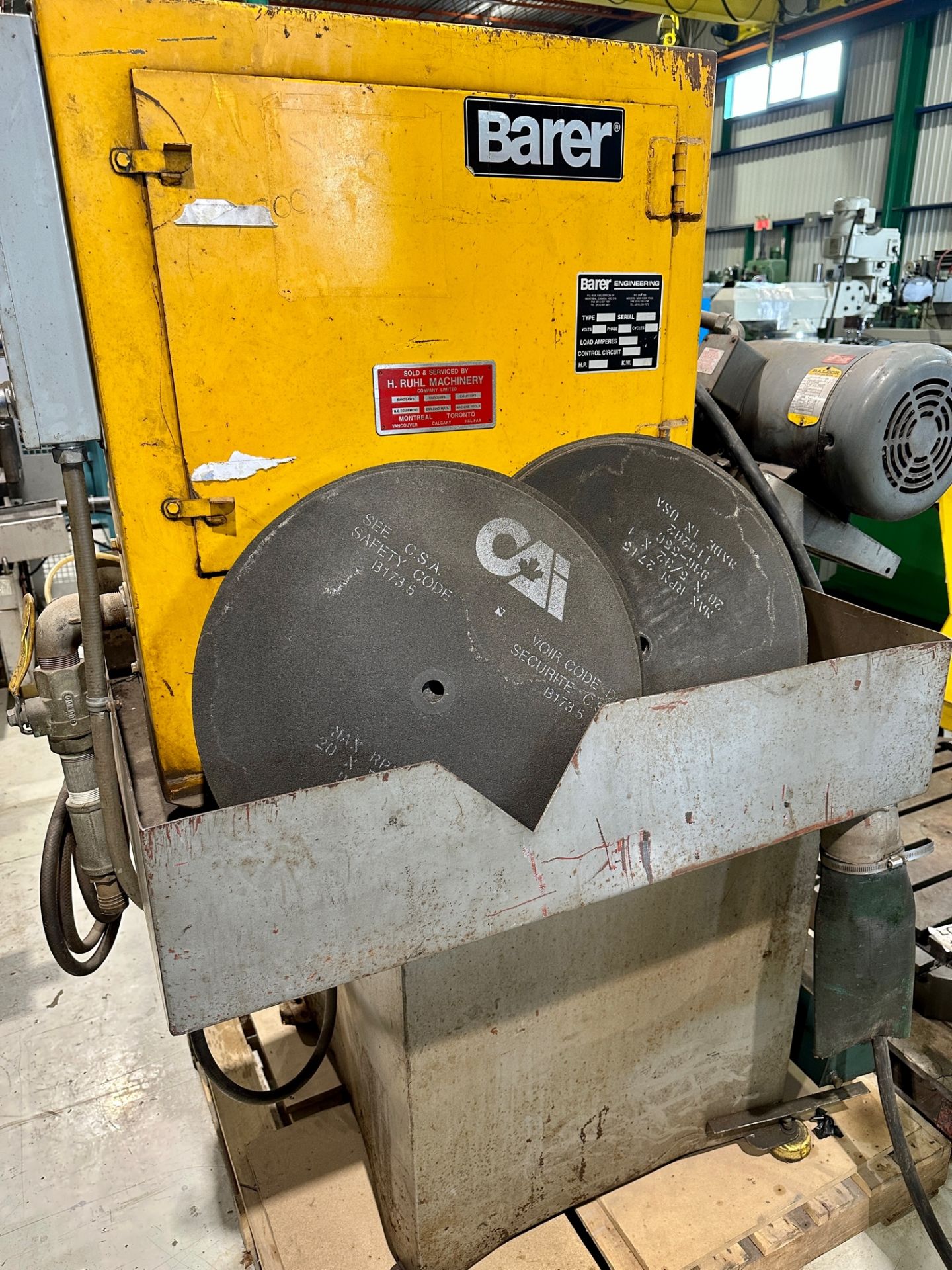 Everett Cold Shaft Saw / Model: 2022 / SN: 7353-5 / Capacity: 20" - Location, Montreal, Quebec - Image 3 of 6