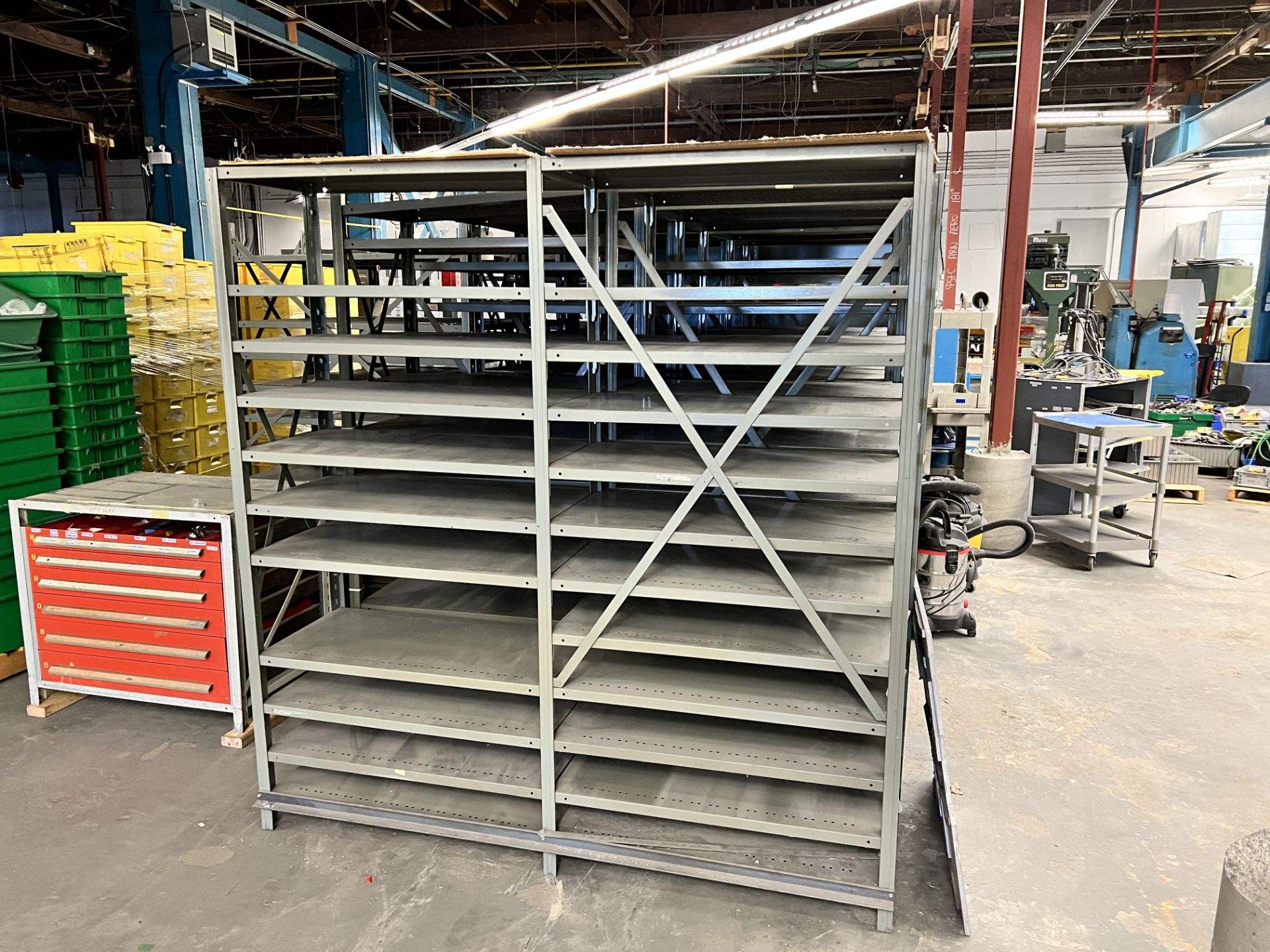 (1) LOT OF STEEL SHELVING,(13) IN TOTAL, LOCATION, Arnprior, Ontario (Canada)