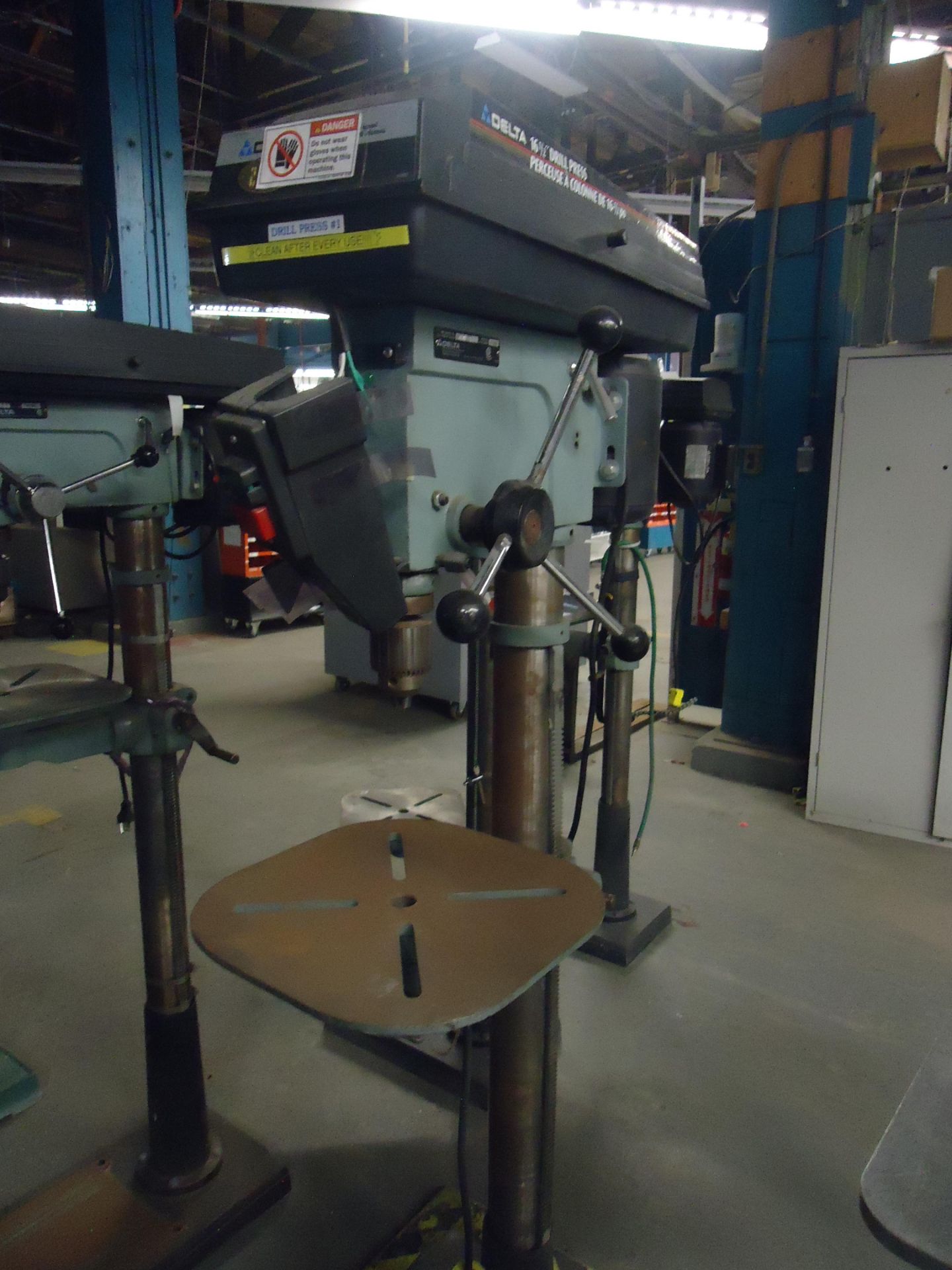 DELTA PEDESTAL DRILL PRESS, S/N 3020, LOCATION, Arnprior, Ontario (Canada)