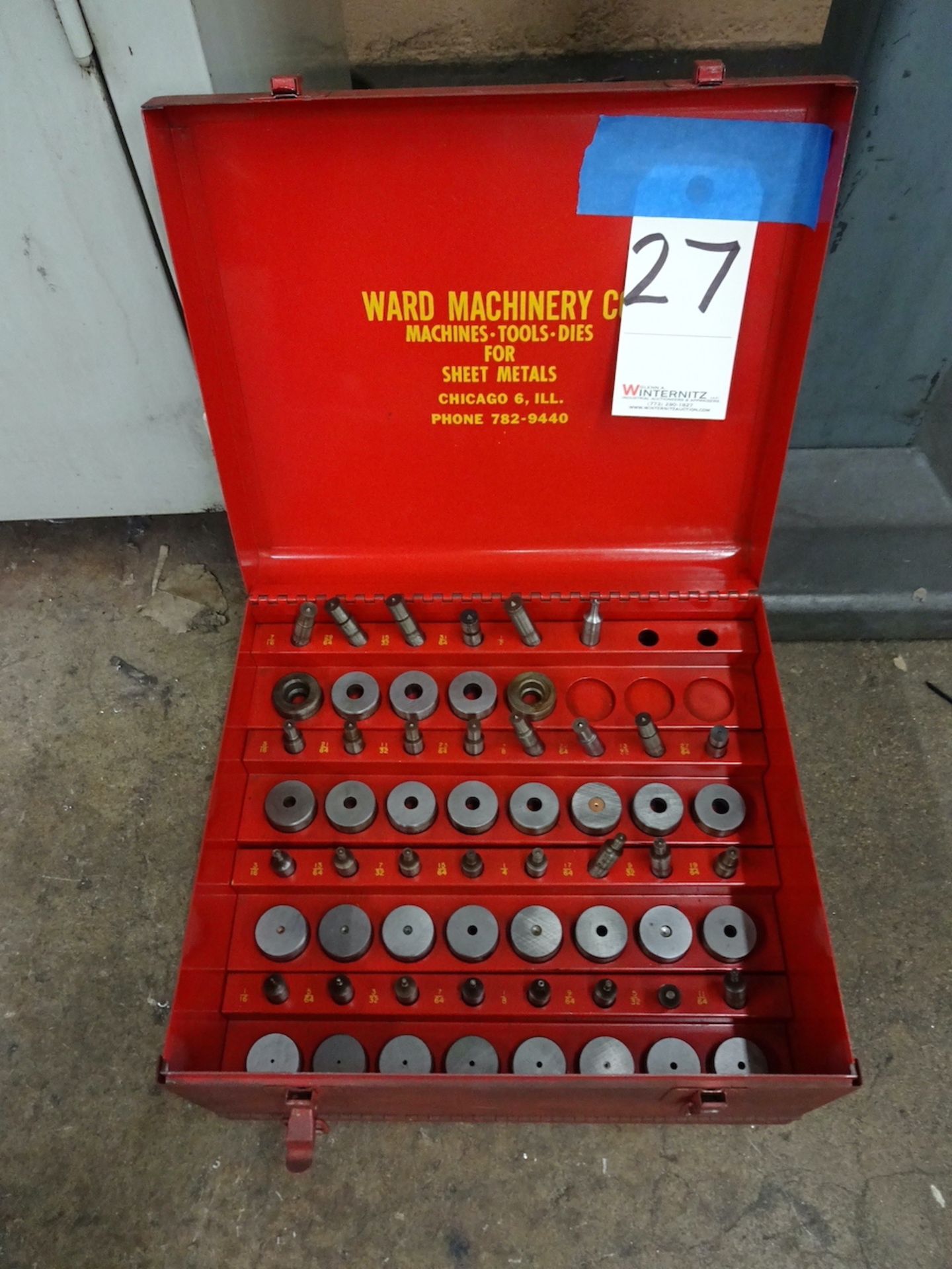 Ward Machinery Sheet Metal Punch Set