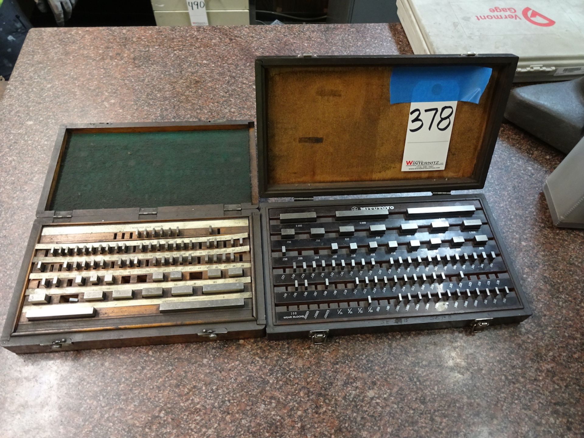 LOT: (2) Precision Gauge Block Sets