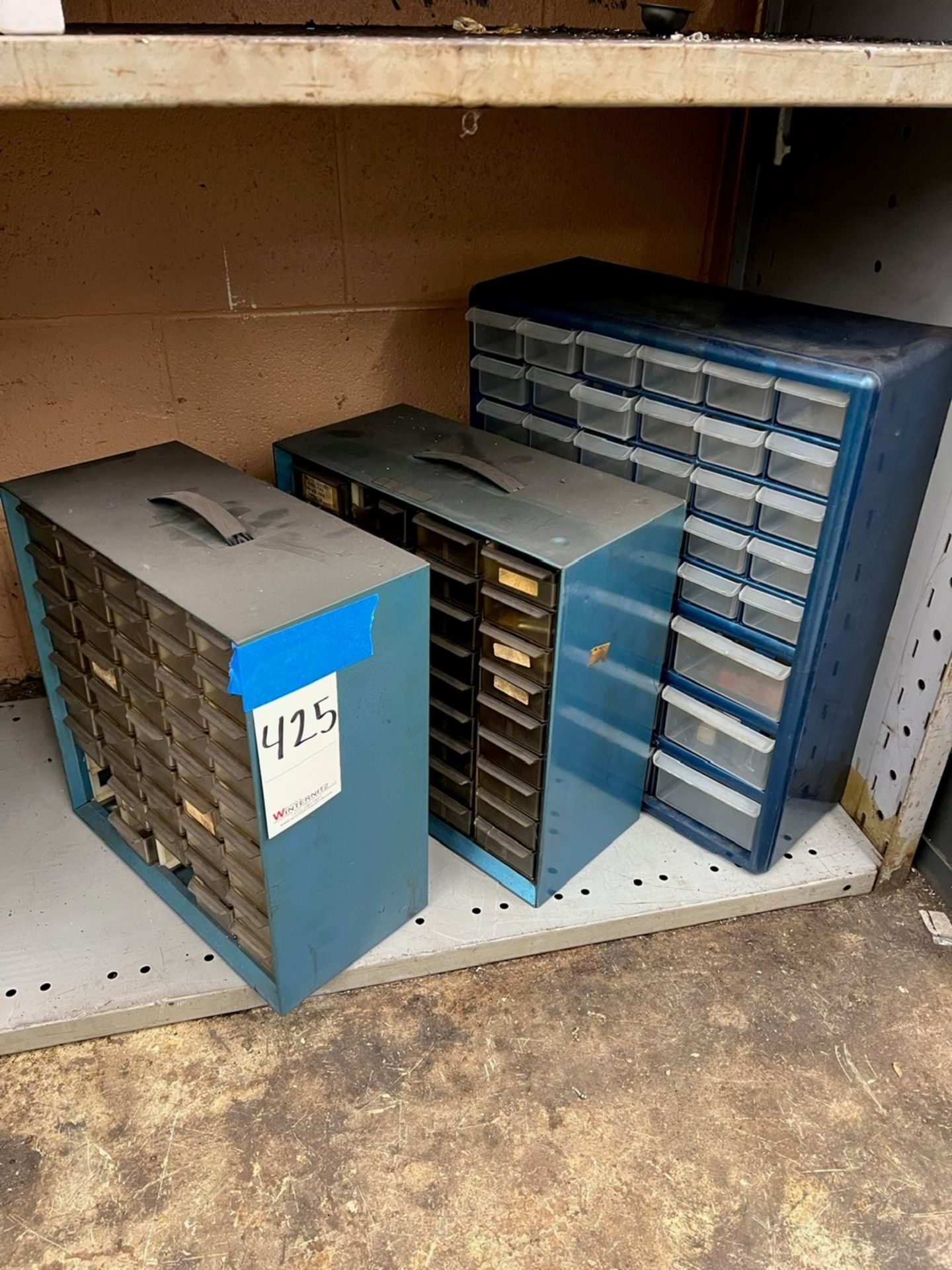 LOT: (3) Assorted Parts Cabinets