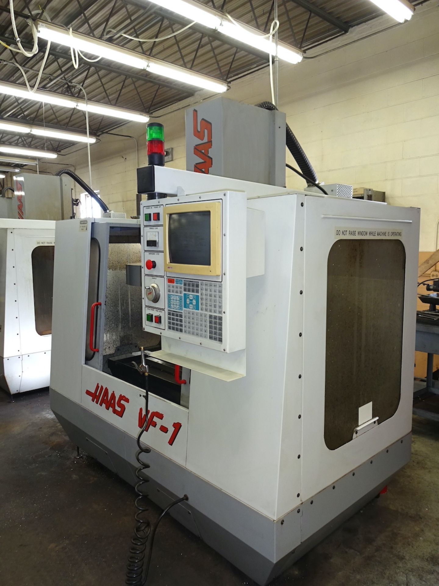 1995 Haas Model VF-1 CNC Vertical Machining Center, S/N 6007, Coolant System, 20 Station Automatic - Image 3 of 11