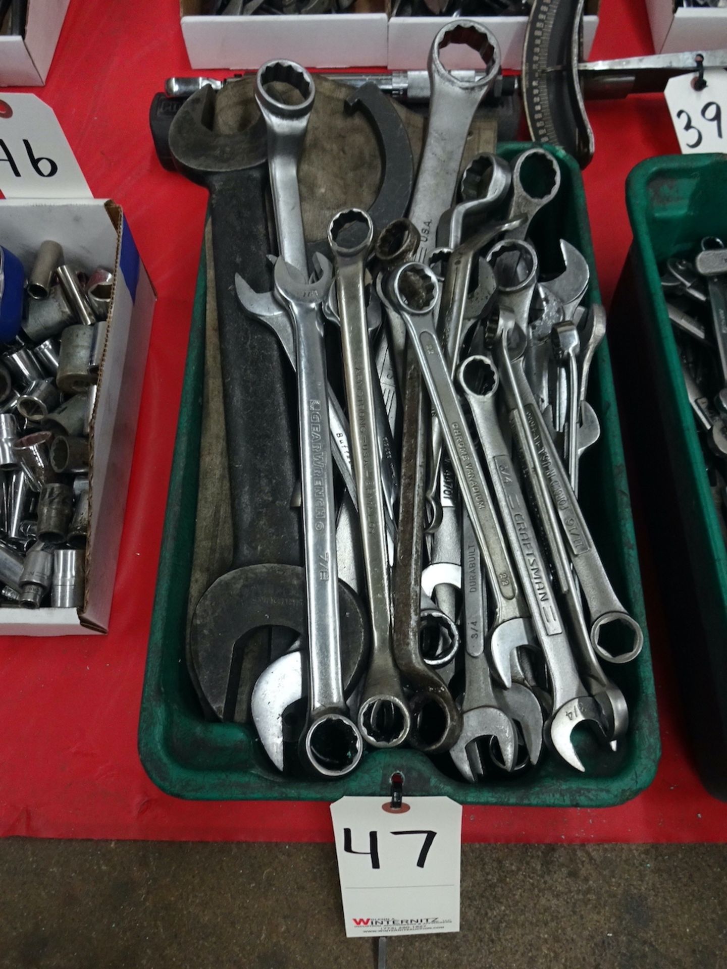 LOT: Open End Wrenches
