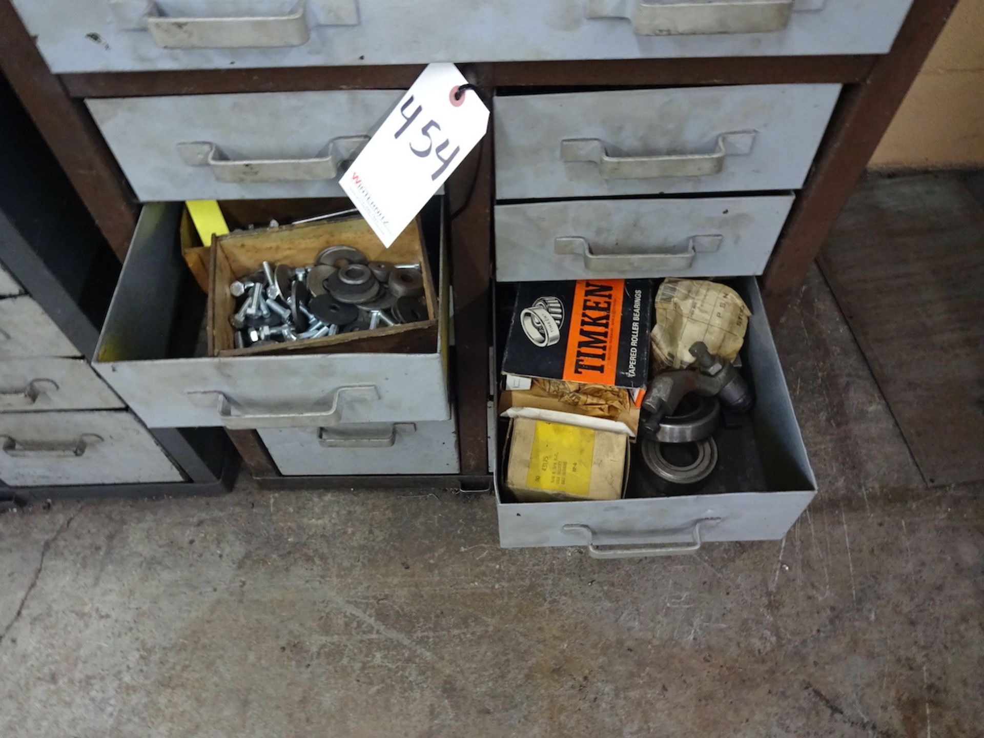 LOT: Assorted Bearings (with cabinet) - Image 2 of 2