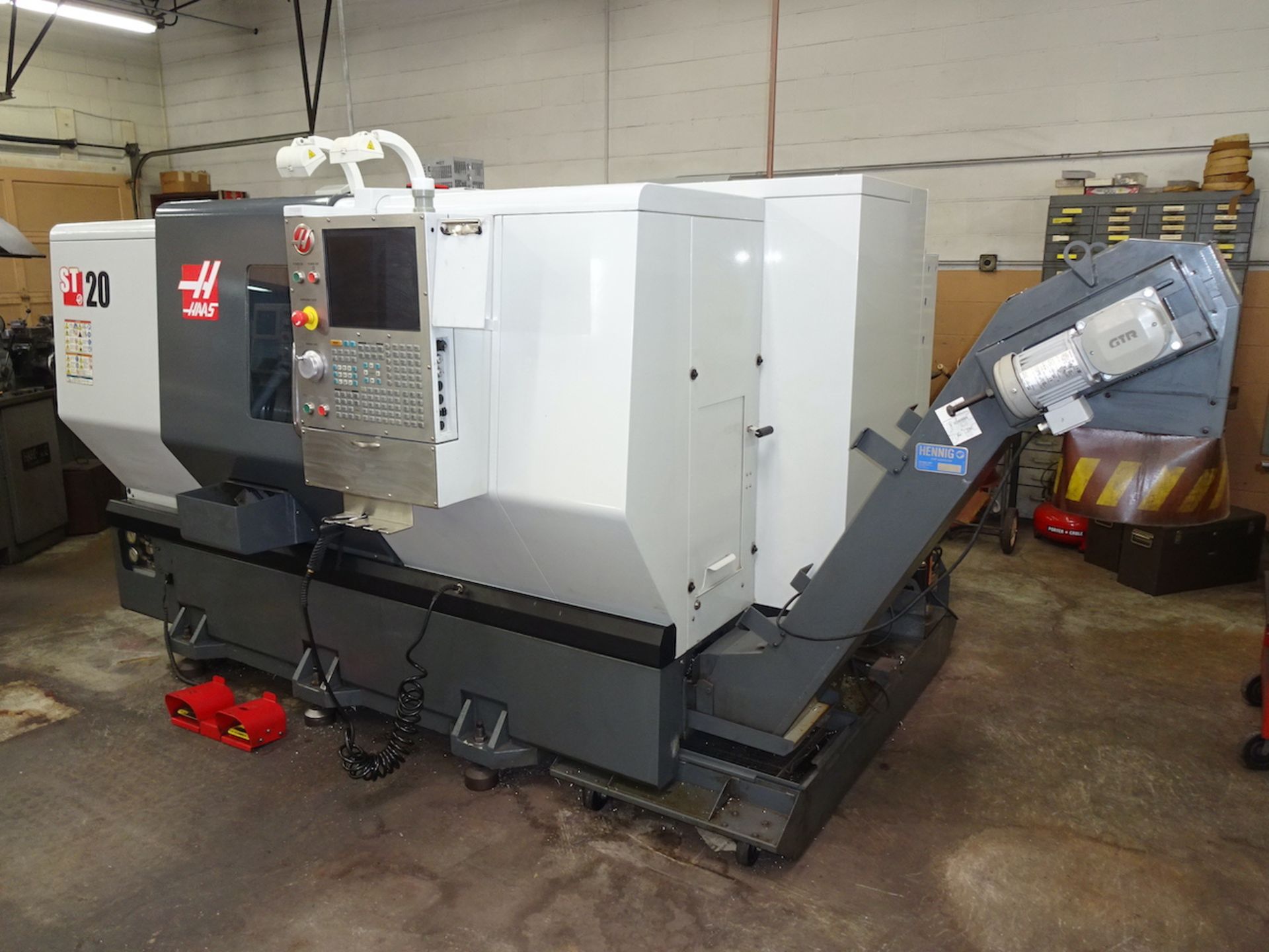 2012 Haas Model ST-20 CNC Turning Center, S/N 3093285, 12 Station Turret, Auto Tool Pre-Setter, - Image 2 of 13