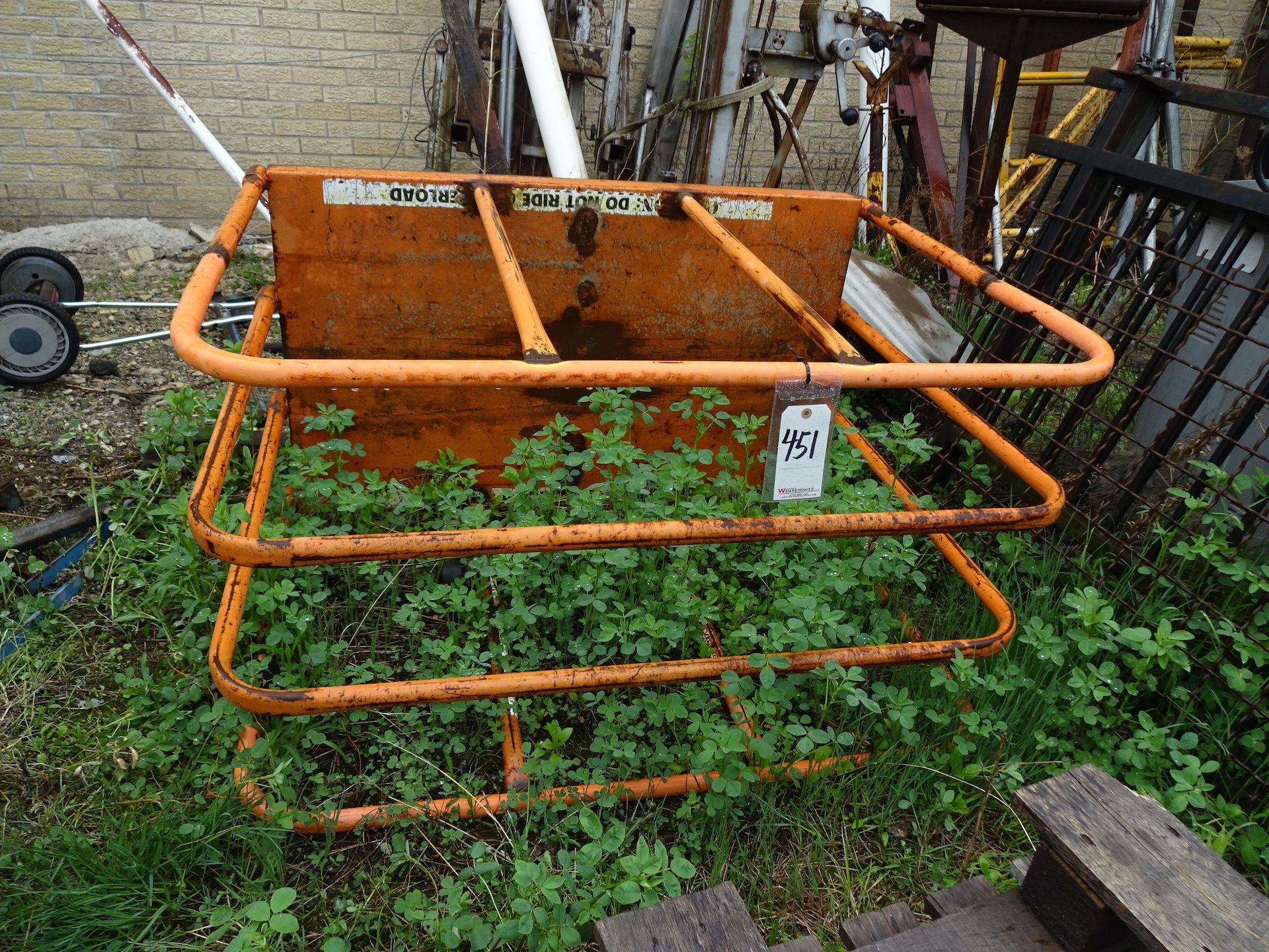 Material Cart (orange)