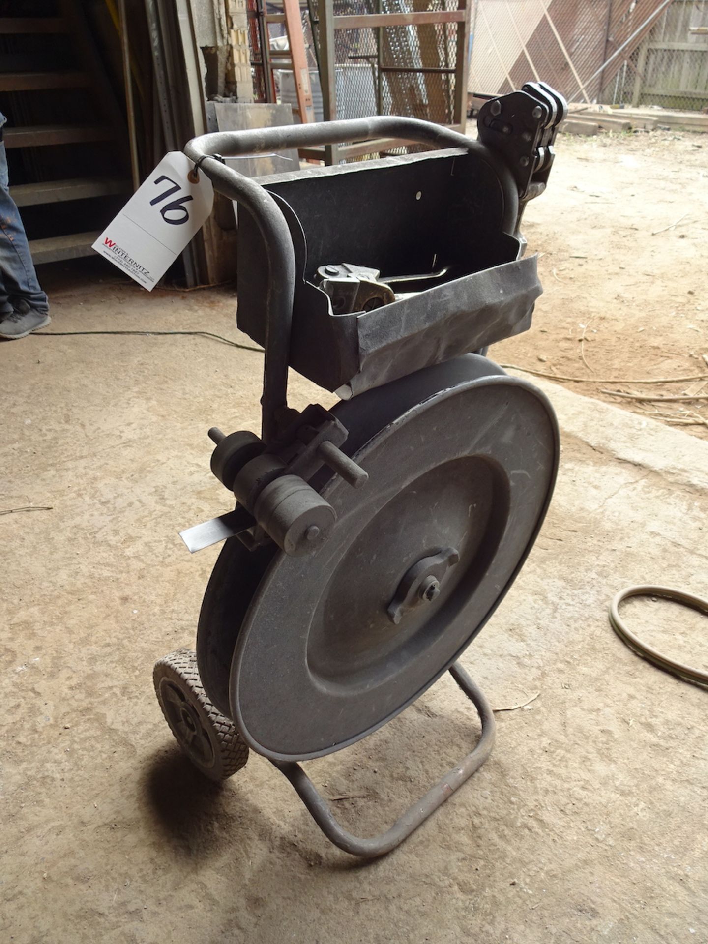 1-1/4 in. Steel Strapping Cart, with Tools