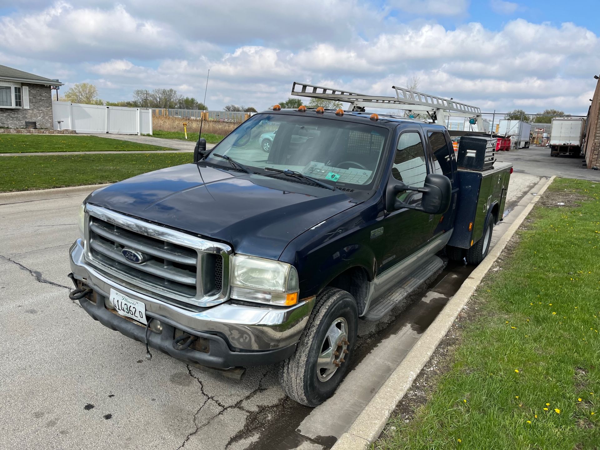 2002 Ford F-350 Service Truck, VIN NO. 1FTWW33F82EC59870, 7.3 Liter Power Stroke Diesel Engine,