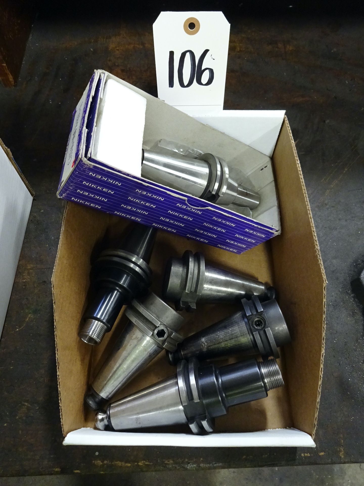 LOT: (6) Assorted 40 Taper CNC Tool Holders