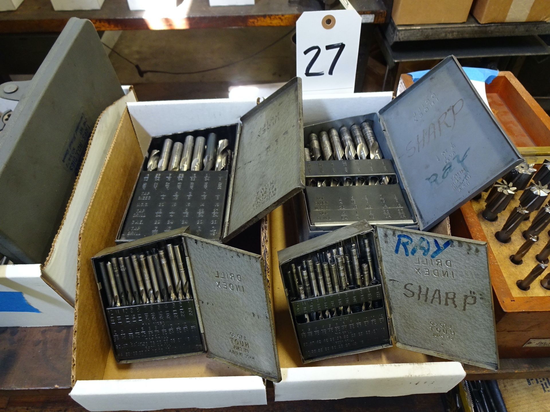 LOT: Assorted Drill Indexes in (2) Boxes