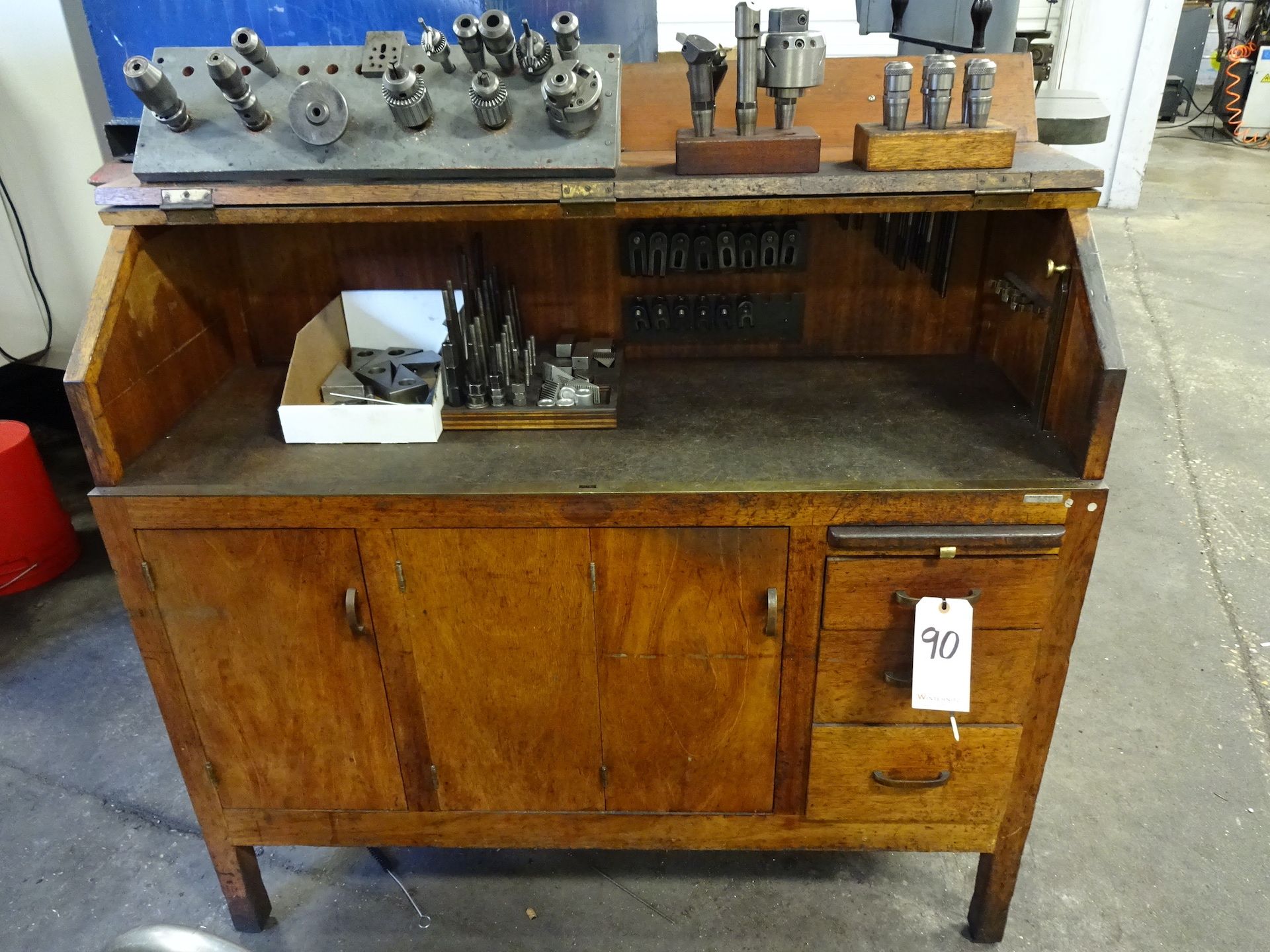 LOT: Moore Tool Cabinet, with Assorted Moore Tooling & Accessories