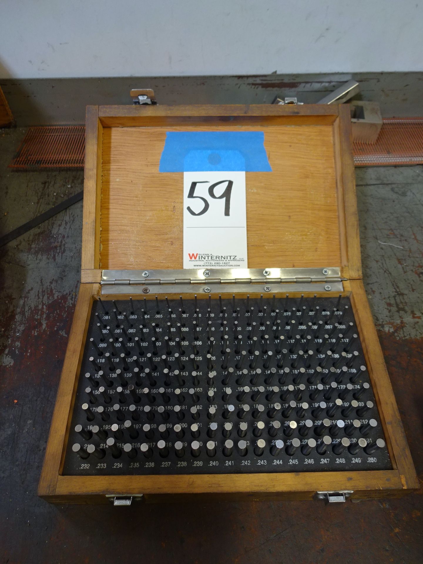 Pin Gauge Set - .061 to .250