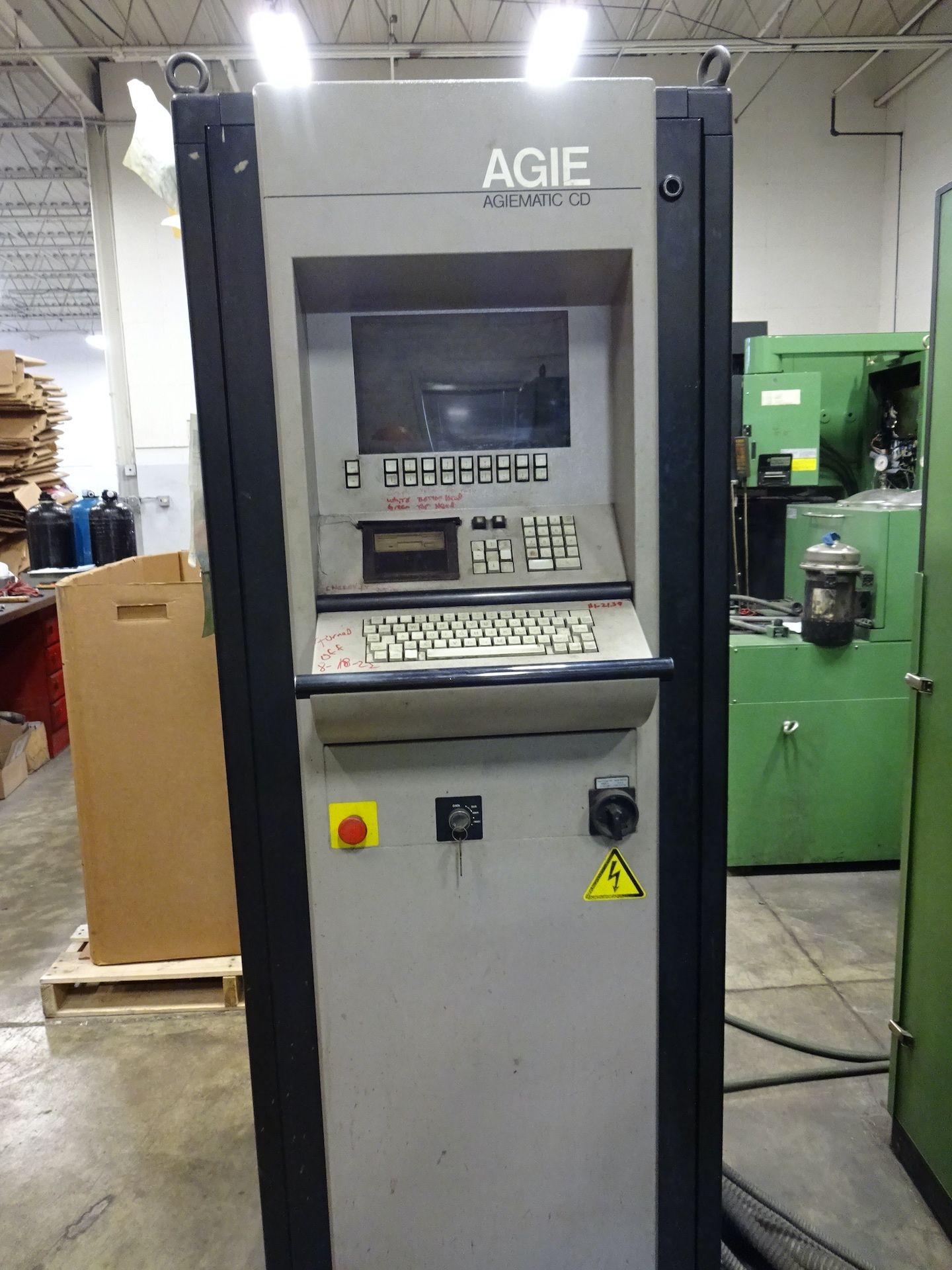 Agie Model Agiecut 200D CNC Wire Cut EDM Machine, S/N 080 (non-operational) - Image 2 of 3