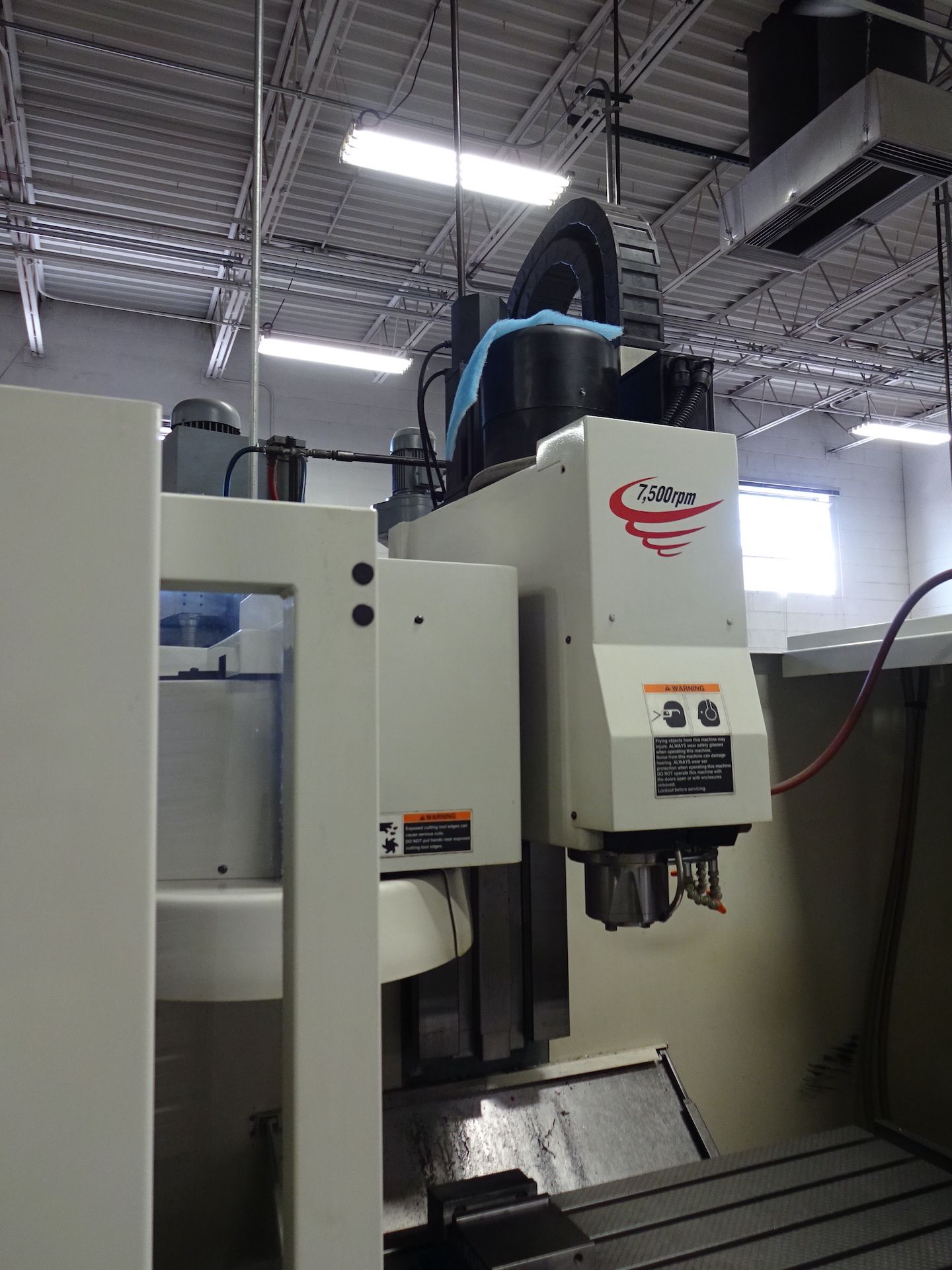 Fadal Model VMC5020A CNC Vertical Machining Center, S/N 9810947 (1998), 7500 RPM Spindle, 21 Station - Image 6 of 24