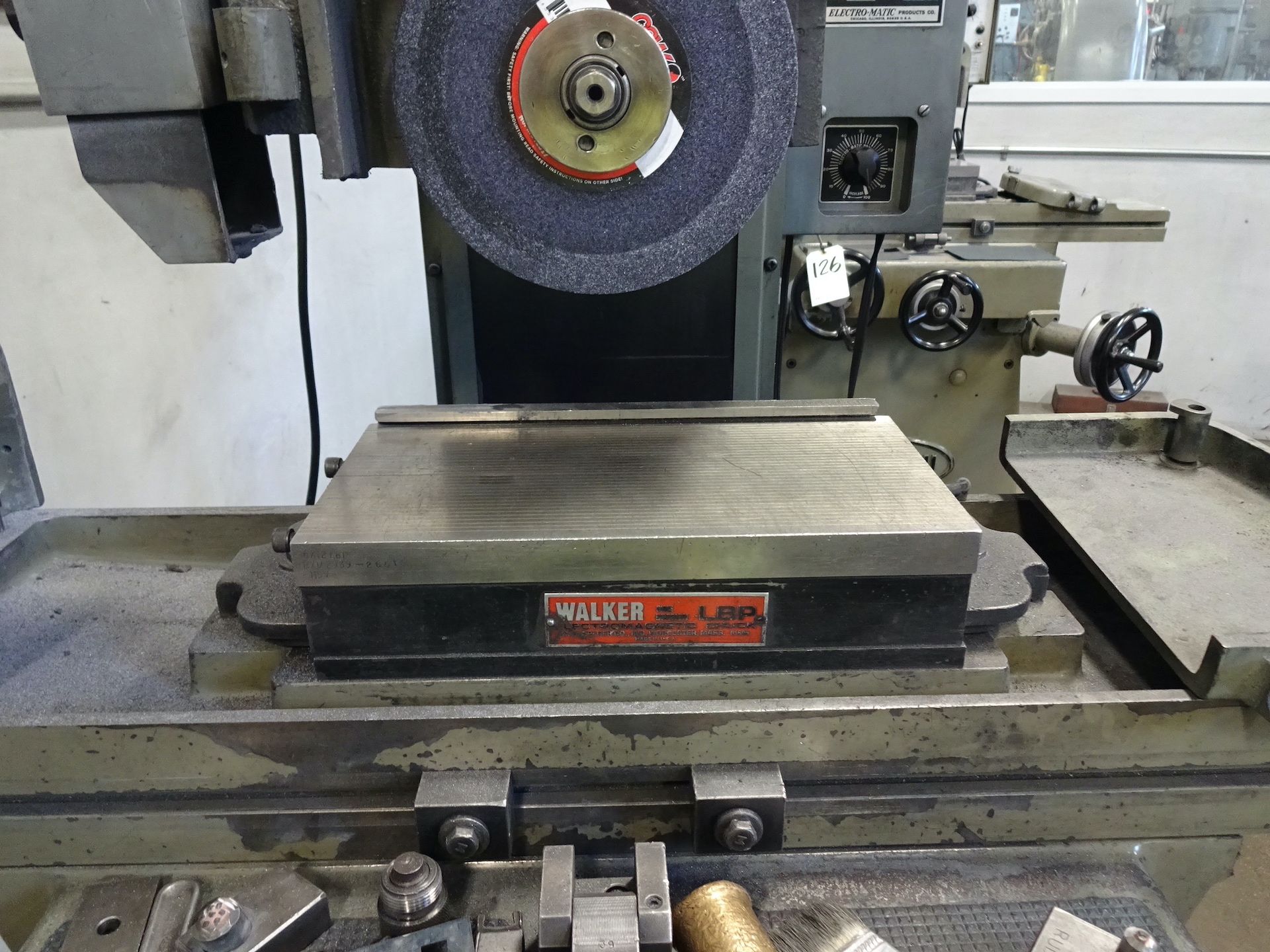 Mitsui 6 in. x 12 in. Model 200MH Hand Feed Surface Grinder, S/N 80022461 (1980), Walker Magnetic - Image 2 of 4